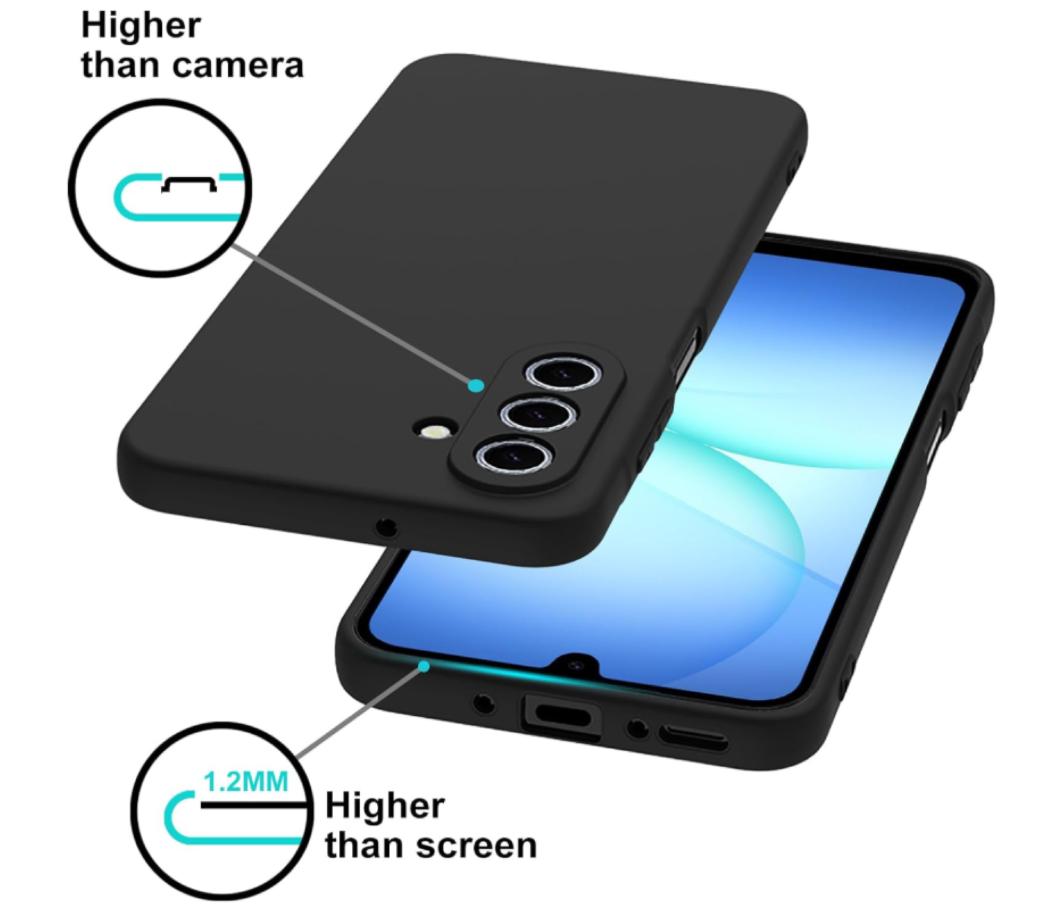 Carcasa Funda Para Samsung S25 Fe Silicona Color-4