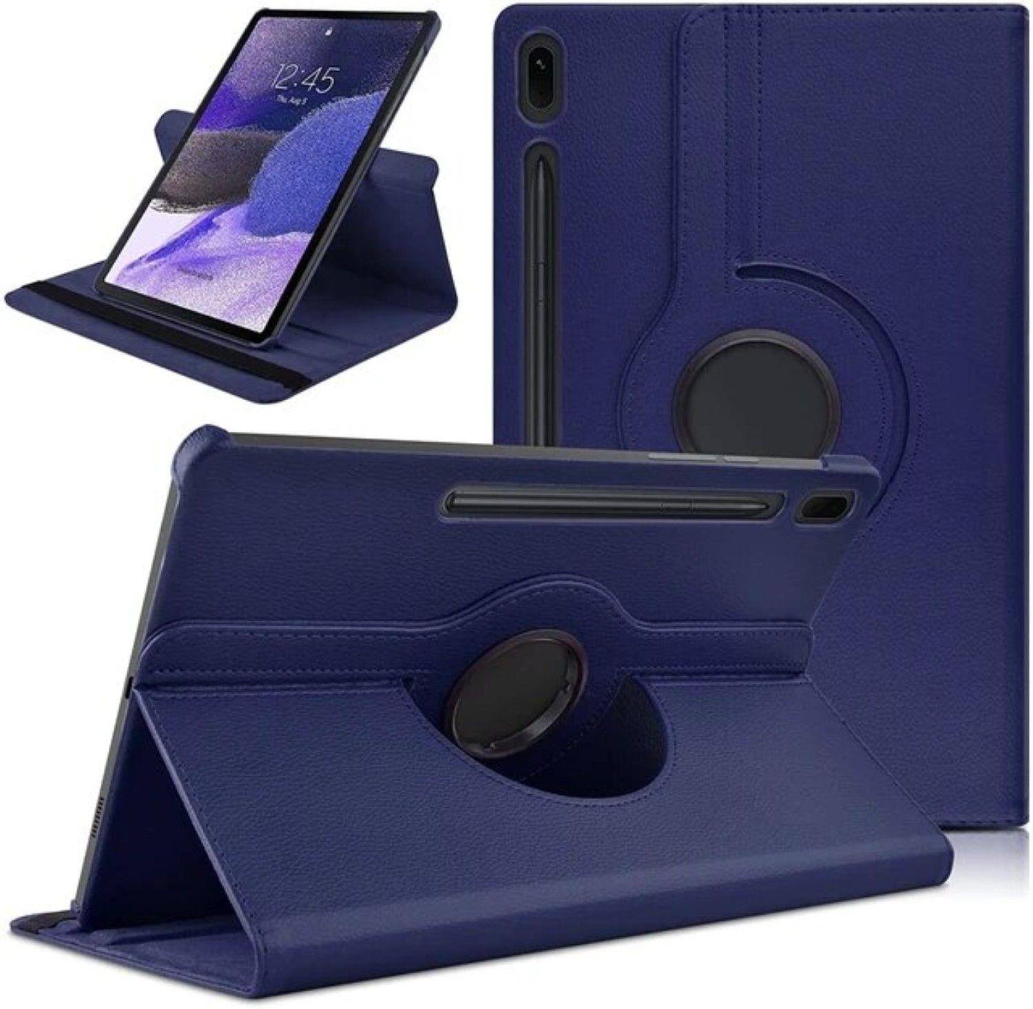 Carcasa Funda Giratoria Para Tablet Samsung S10 Lite 2025 Azul-3