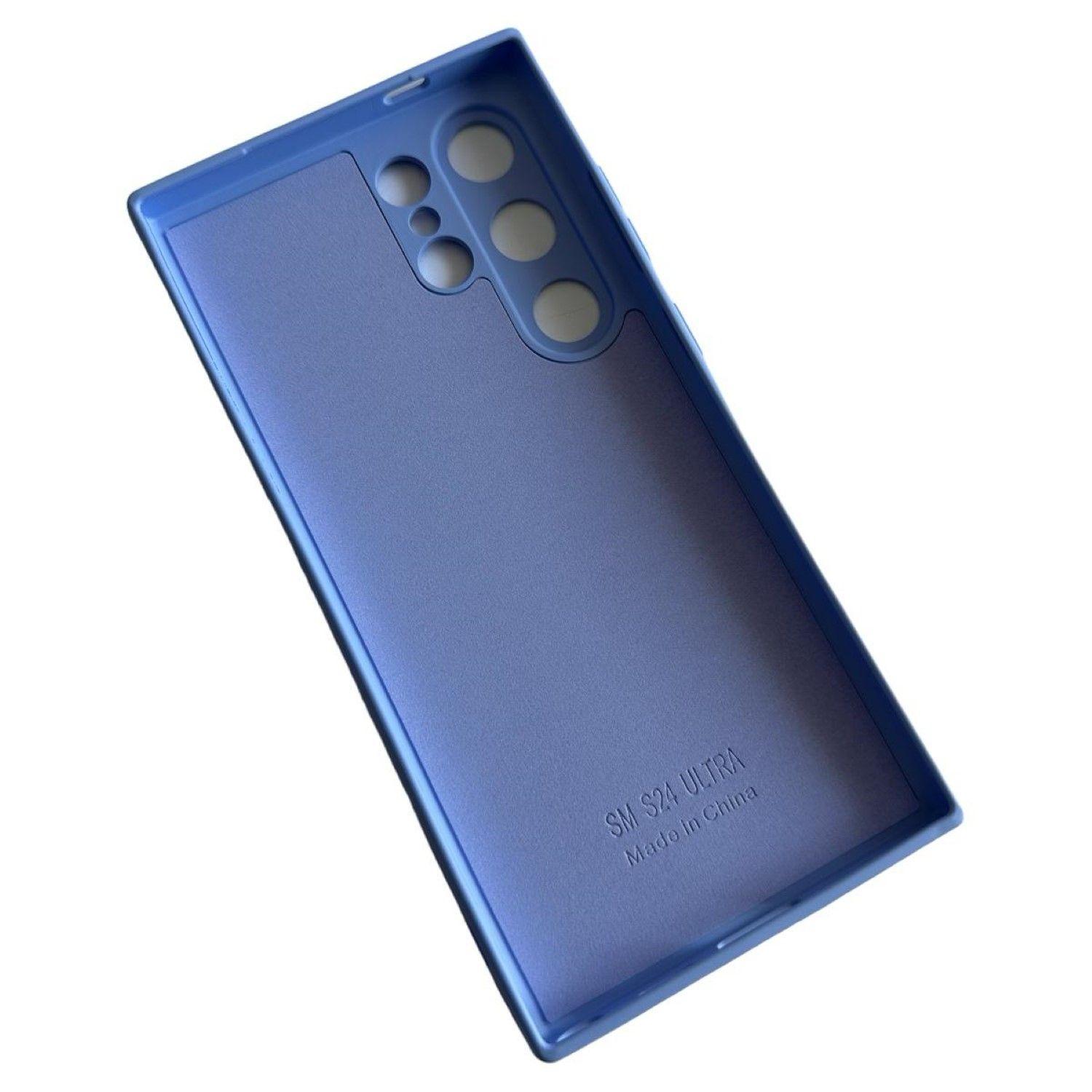 Carcasa Funda Para Samsung S24 Ultra Silicona Violeta-3