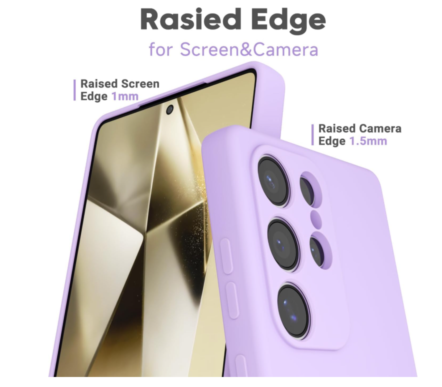 Carcasa Funda Para Samsung S26 Ultra Silicona Lila-2