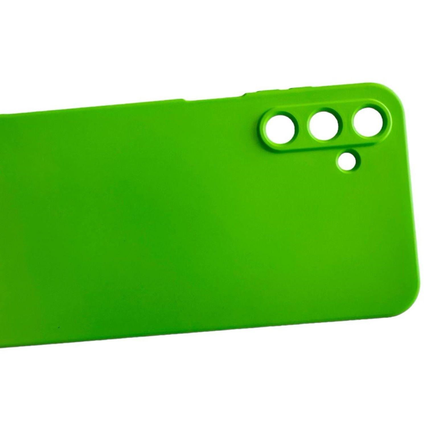 Carcasa Funda Para Samsung A25 5g Silicona Verde-1