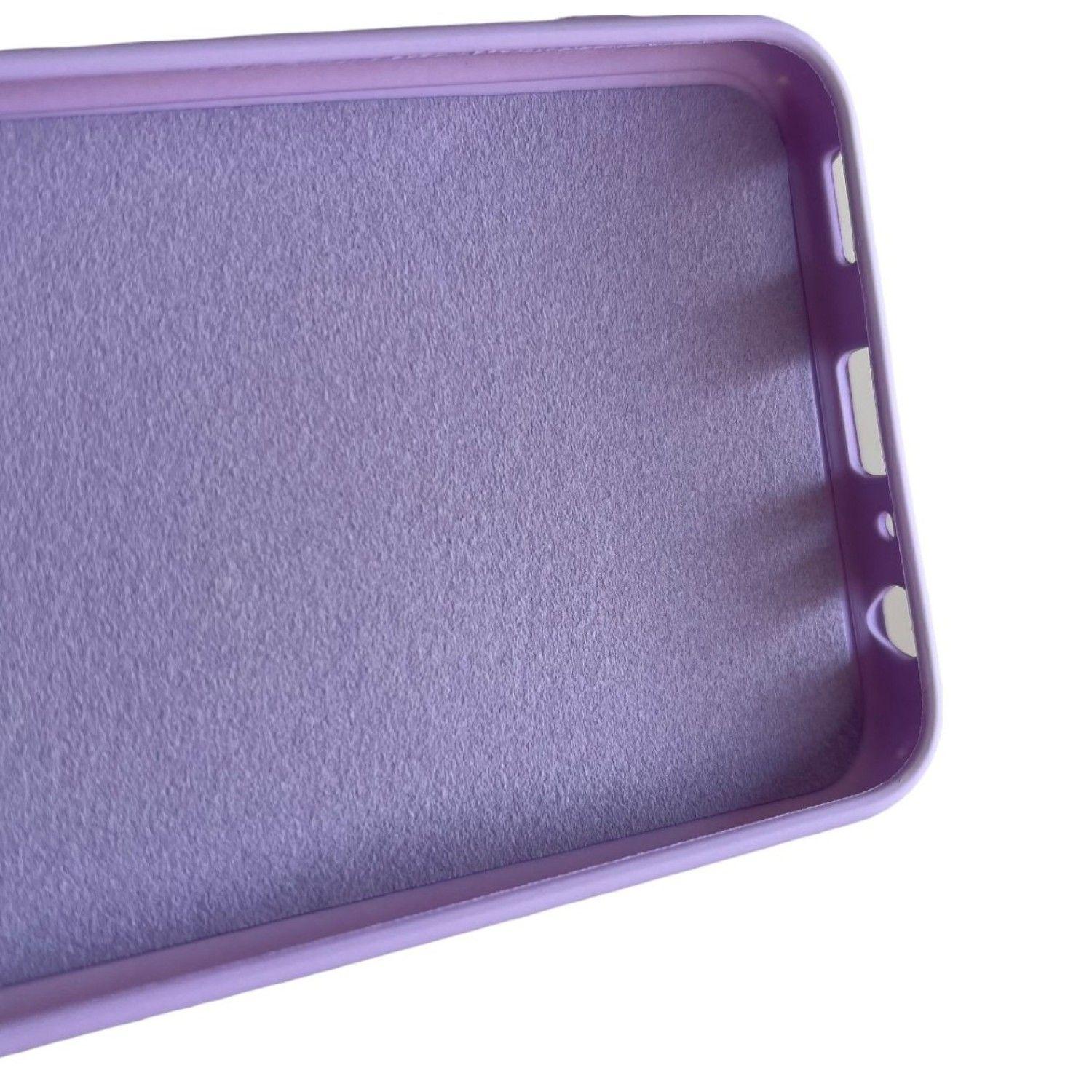 Carcasa Funda Para Samsung A03 Core Silicona Lila-4