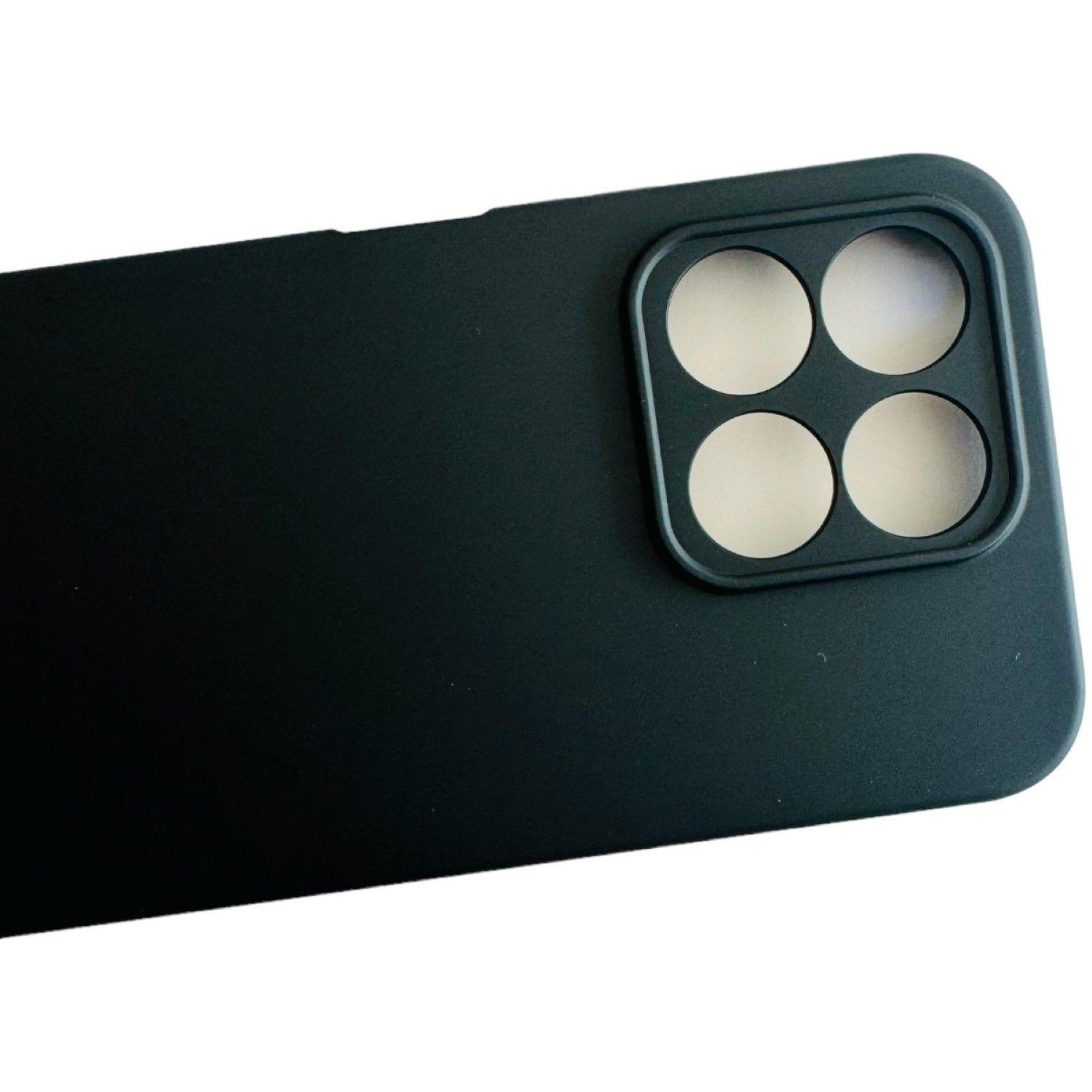 Carcasa Funda Para Honor X6b Silicona Color Negro-2