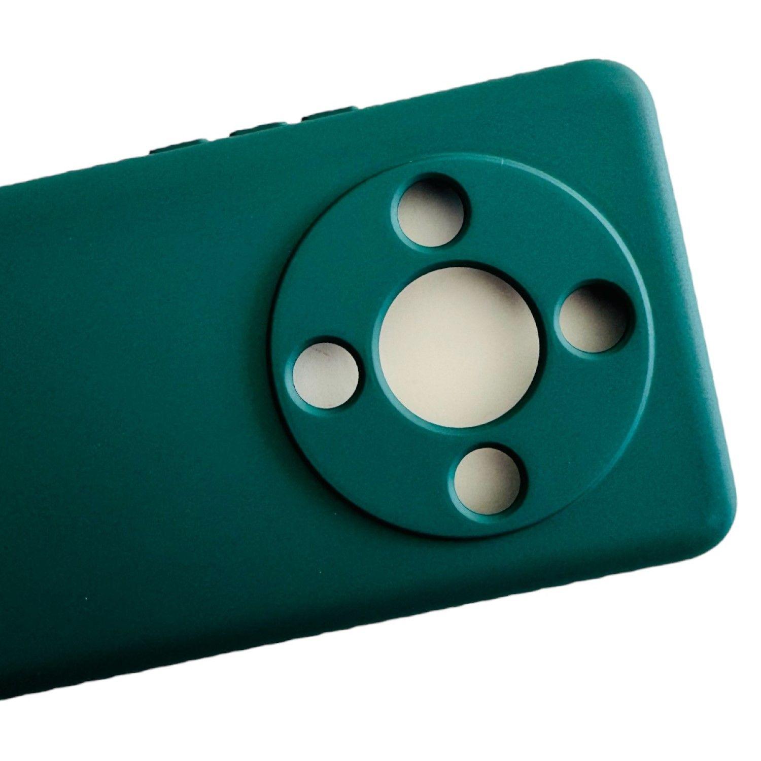 Carcasa Funda Para Honor Magic6 Lite Silicona Verde-2