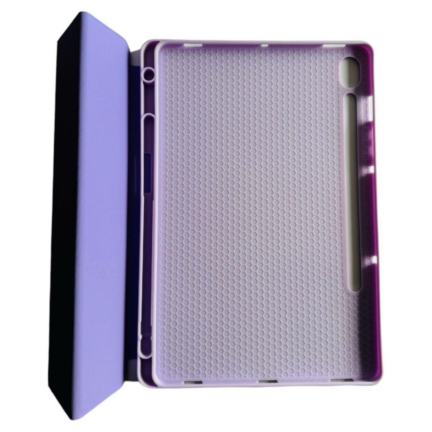 Funda Carcasa Con Ranura Para Samsung Tab S10 Fe Violeta-2