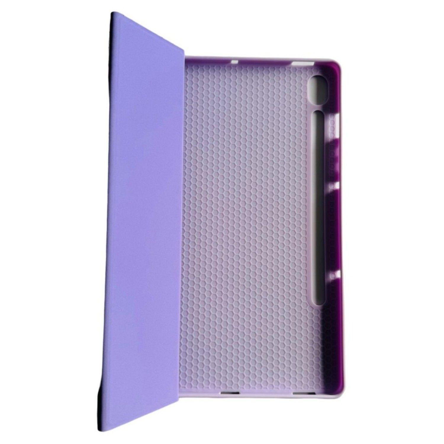 Funda Carcasa Con Ranura Para Samsung Tab S10 Fe Violeta-3