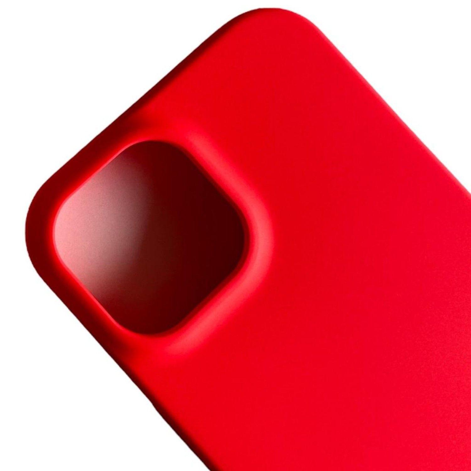 Carcasa Funda Para iPhone 15 Plus Silicona Color Rosa Chicle-3
