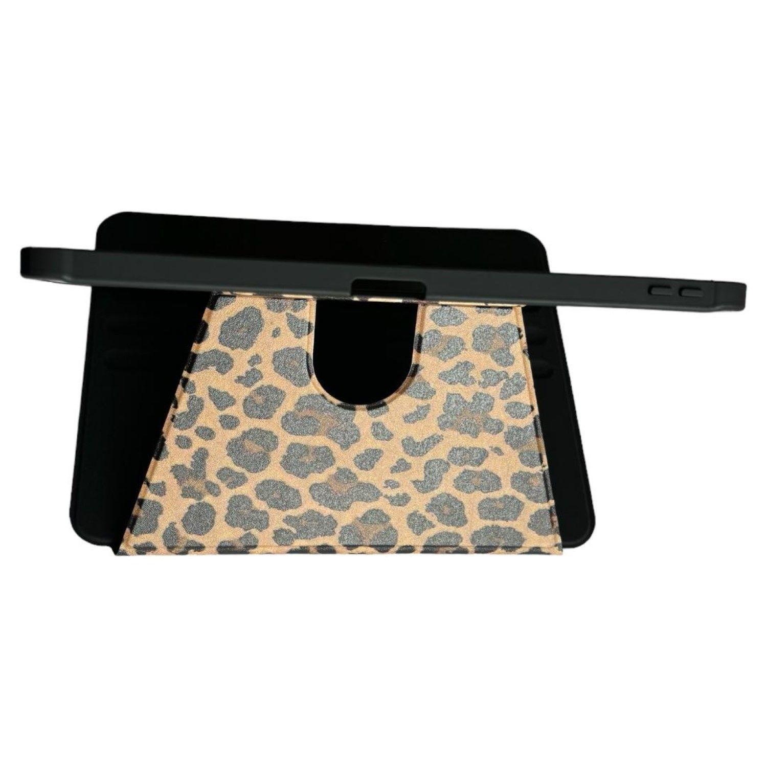 Carcasa Smart Cover 360 Para iPad Air 6 11 M2 2024 Diseño Leopardo-4