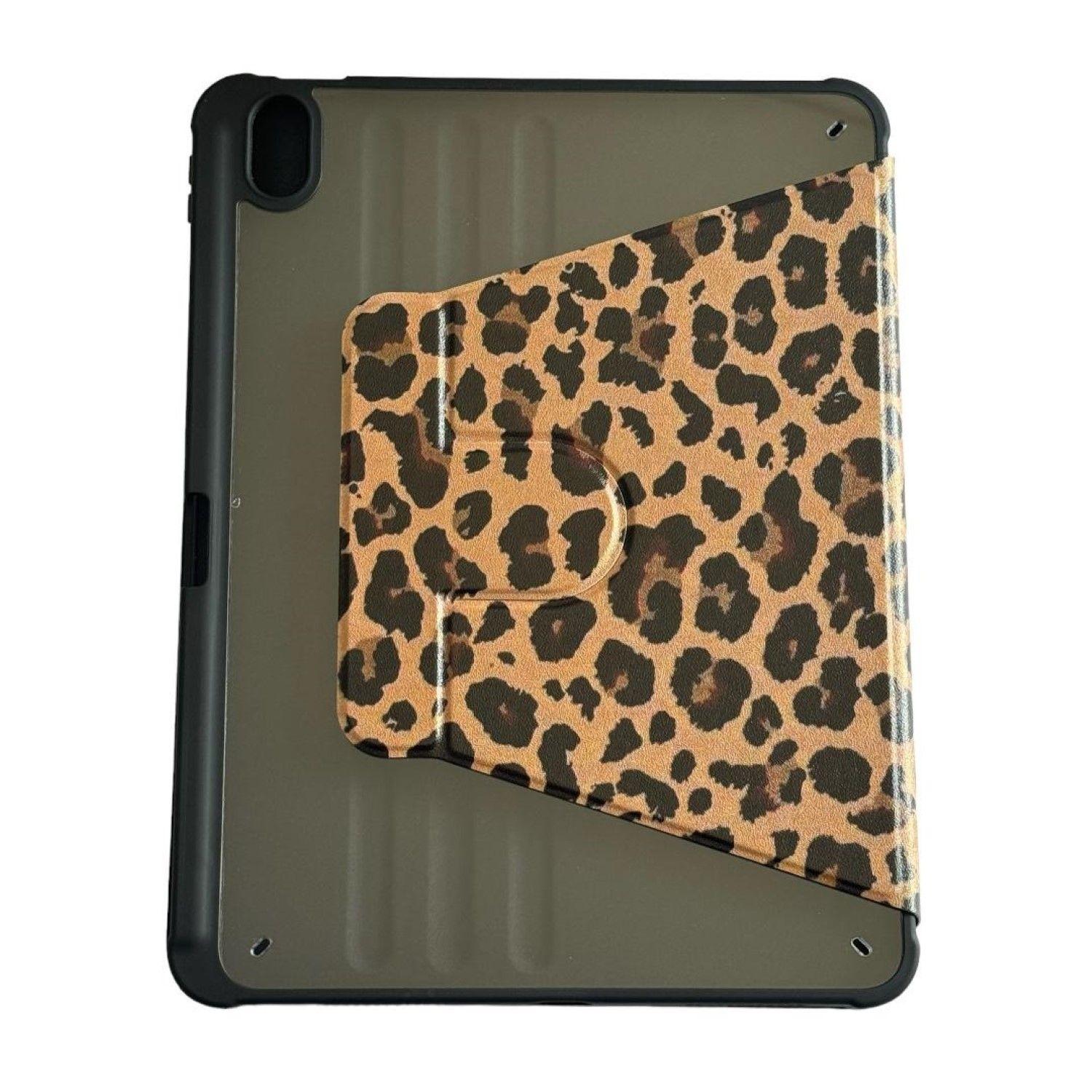Carcasa Smart Cover 360 Para iPad Air 6 11 M2 2024 Diseño Leopardo-7