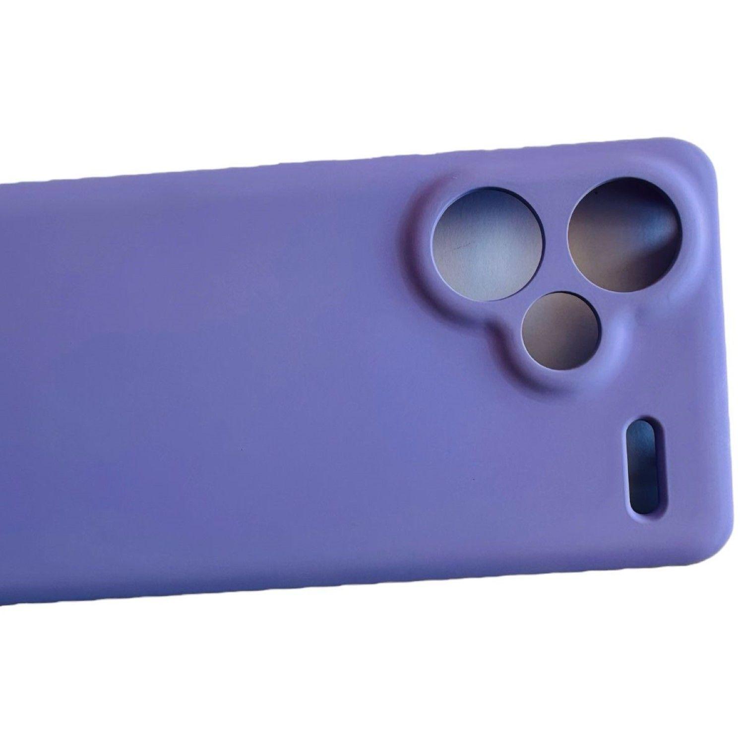 Carcasa Funda Para Xiaomi Redmi Note 13 Pro+ 5g Silicona Violeta-3