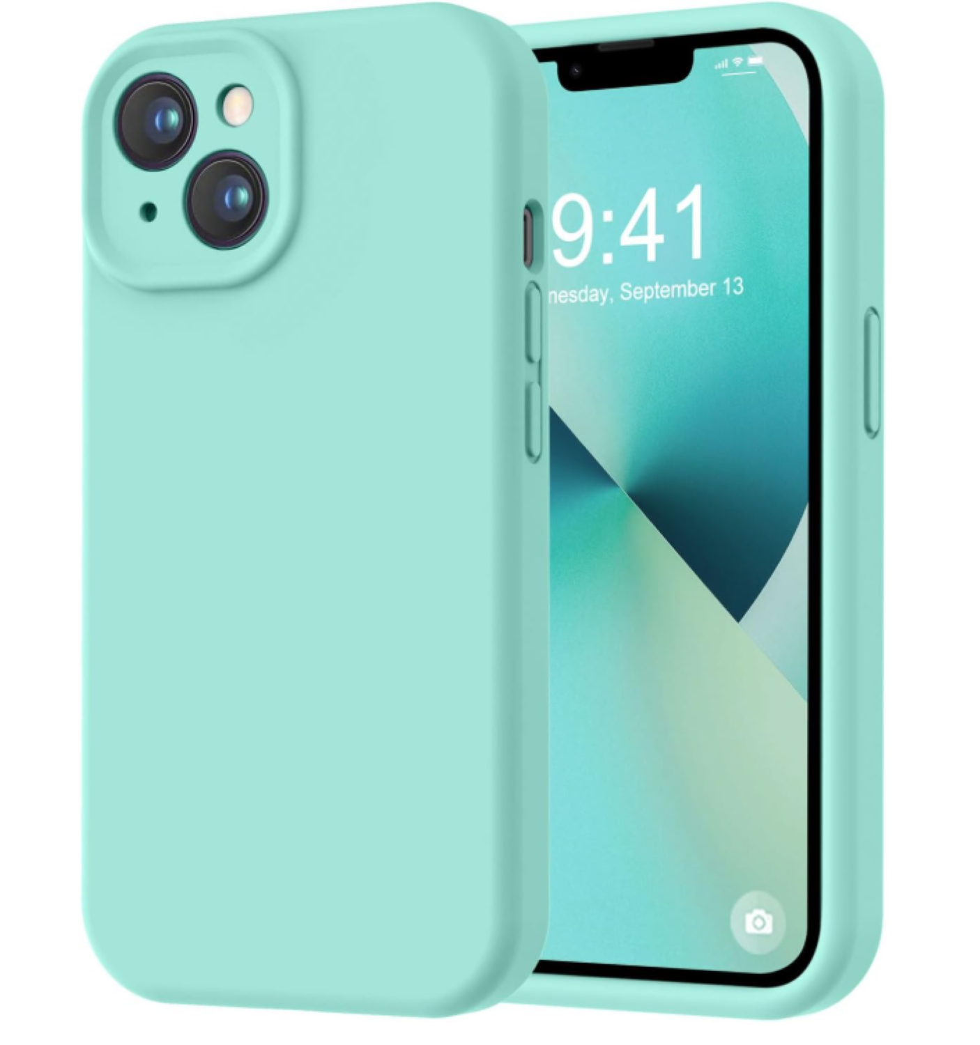 Carcasa Funda Para iPhone 17 Silicona Turquesa-0
