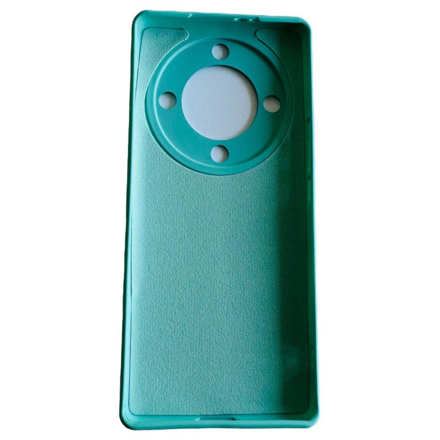 Carcasa Funda Para Honor Magic5 Lite Silicona Turquesa-3