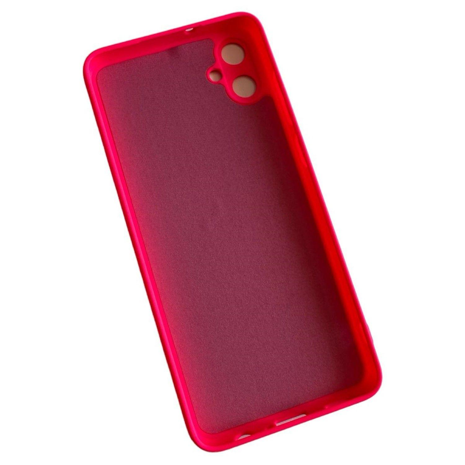 Carcasa Funda Para Samsung A05 Normal Silicona Rosa Chicle-4