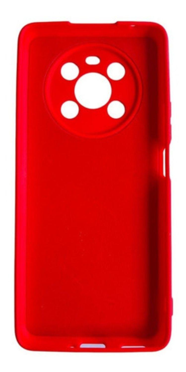 Carcasa Funda Para Honor X9 Silicona Rojo-3