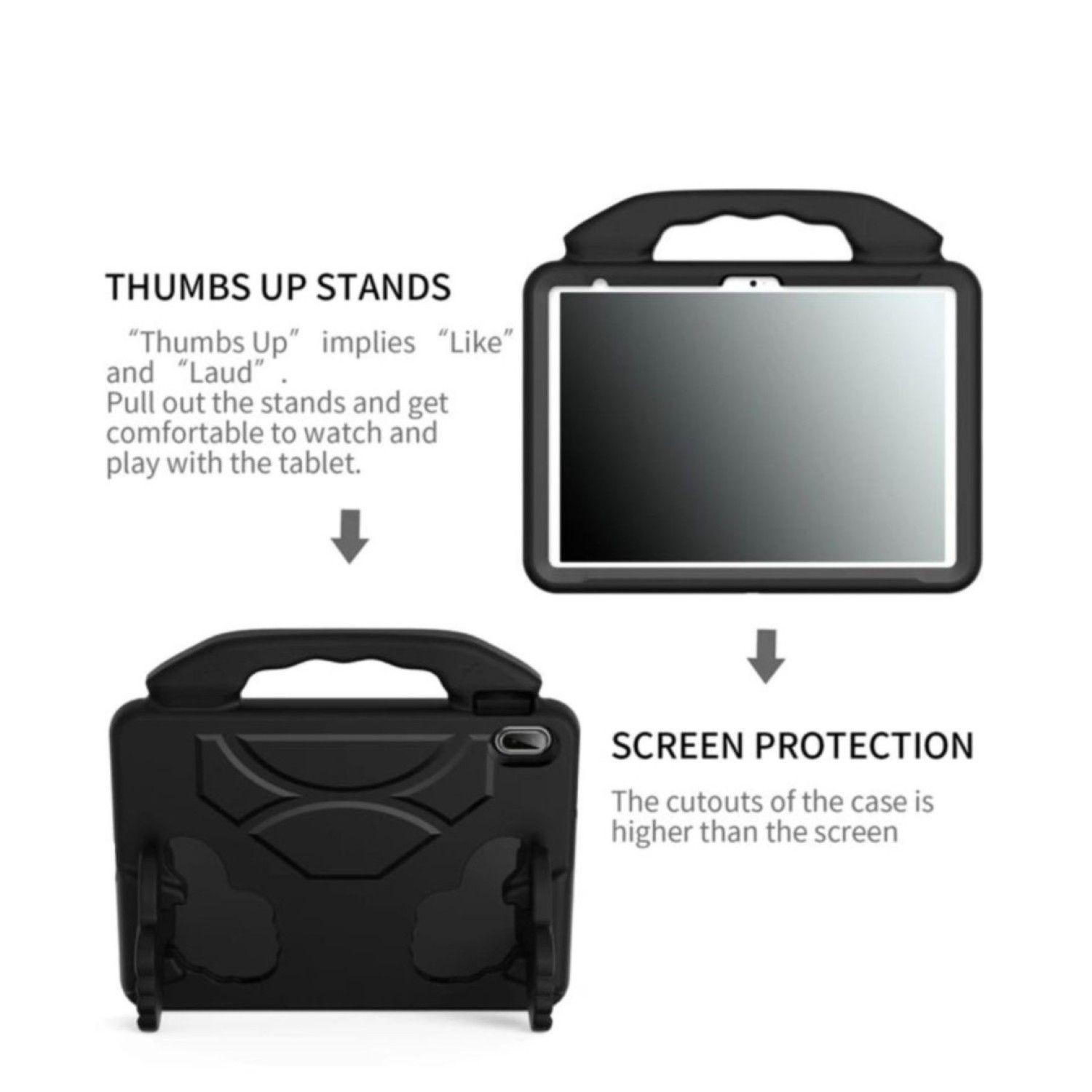 Carcasa Niños Antigolpes Para Tablet Lenovo K11 11" 330XU Negro-3