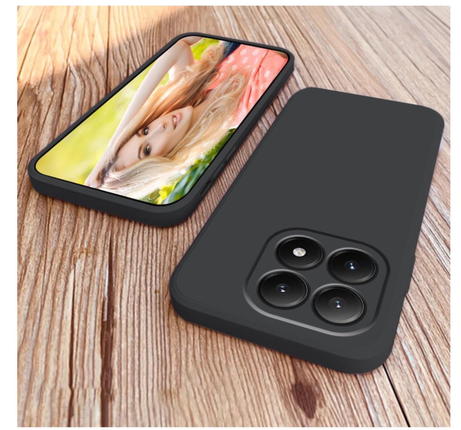 Carcasa Funda Compatible Con Xiaomi 17T Pro 5g Silicona Negro-5