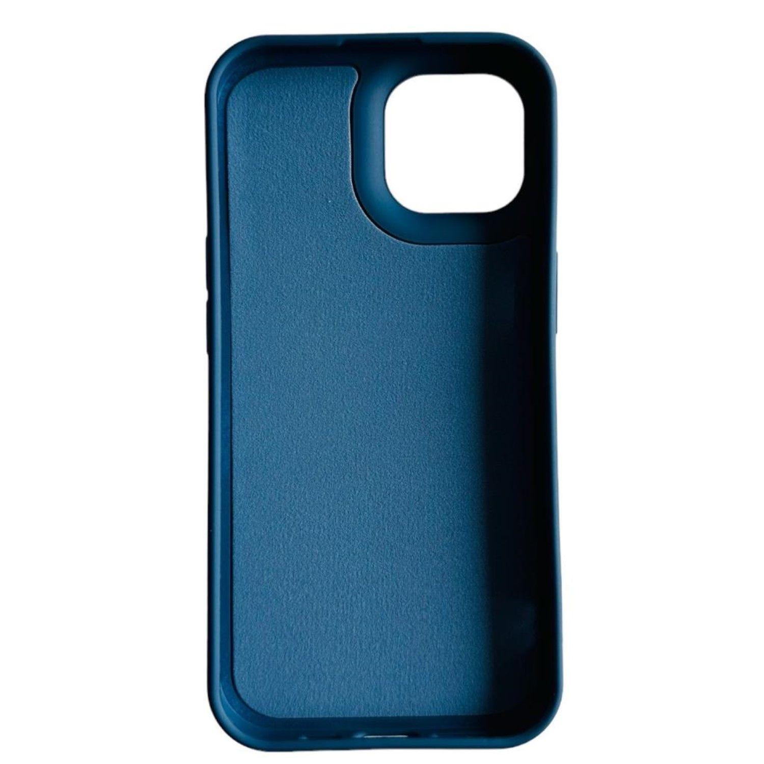 Carcasa Funda Para iPhone 15 Pro Max Silicona Color Azul-3