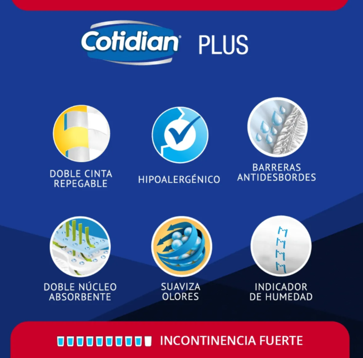 Pañales De Adulto Mayor Plus Tamaño Mediano 20 unid Mediano Cotidian-3