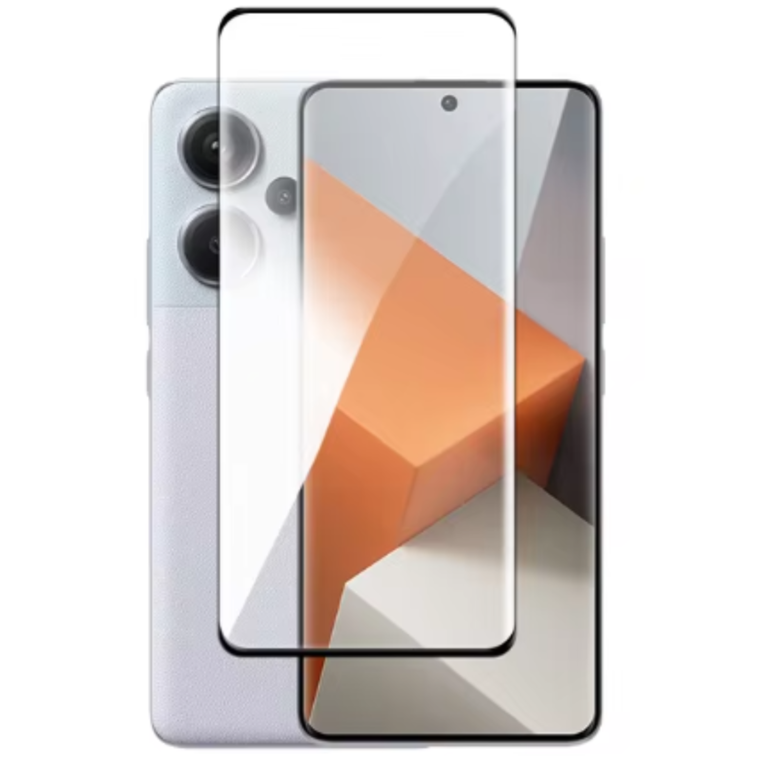 Lámina Completa Vidrio Curvo Para Xiaomi Redmi Note 13 Pro+-2