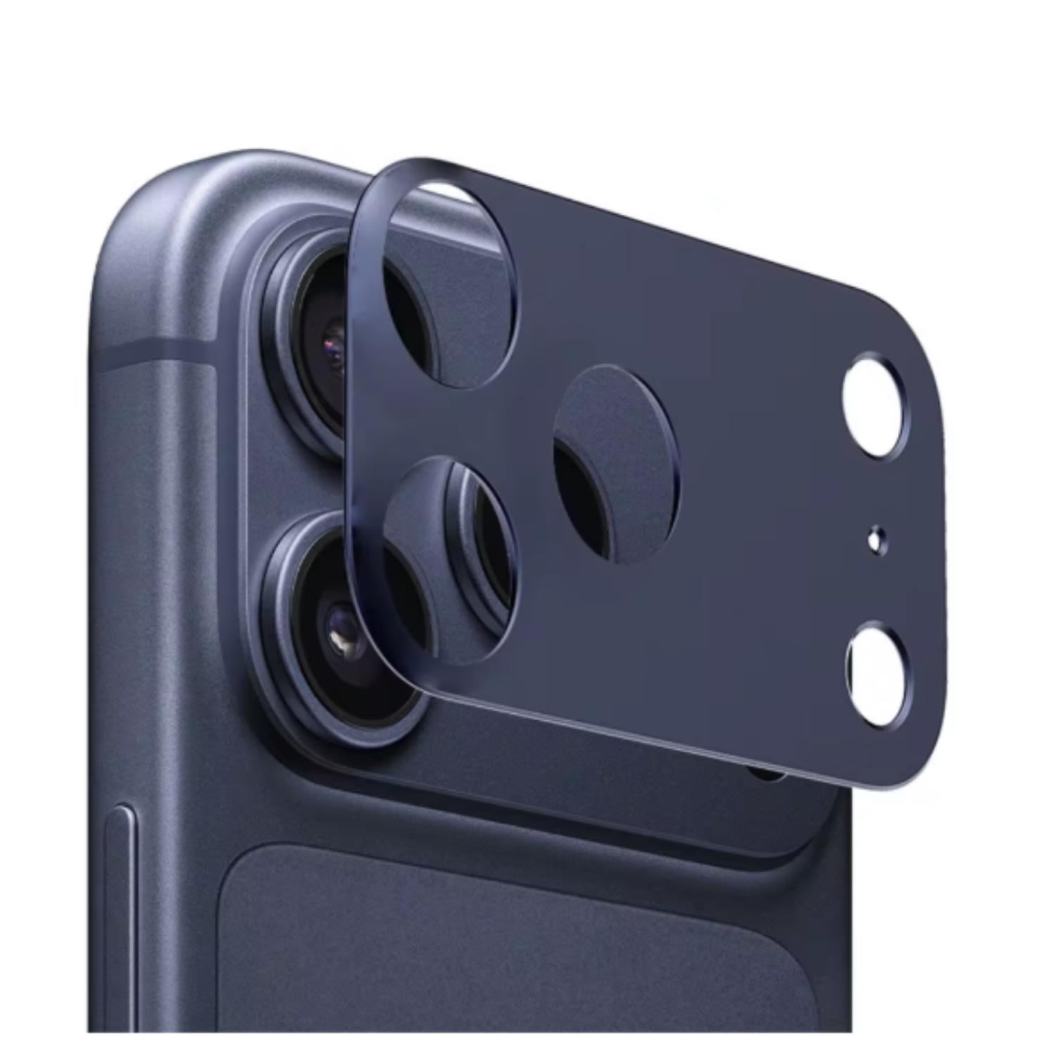 Protector trasero de cámara para iPhone 17 Pro Max Azul-0