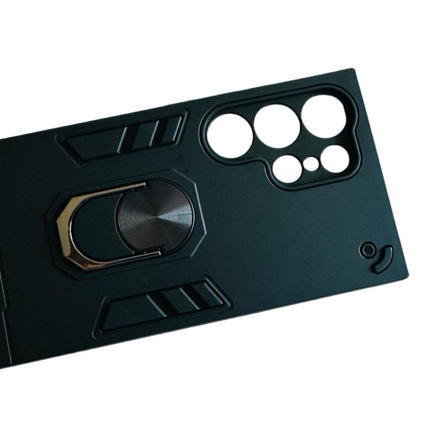Carcasa Para Samsung S25 Ultra Anti Golpes Anillo Negro-4