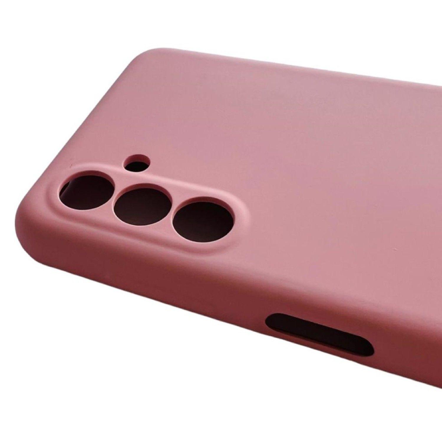 Carcasa Para Samsung A04s/ A13 5g Silicona Palo Rosa-2