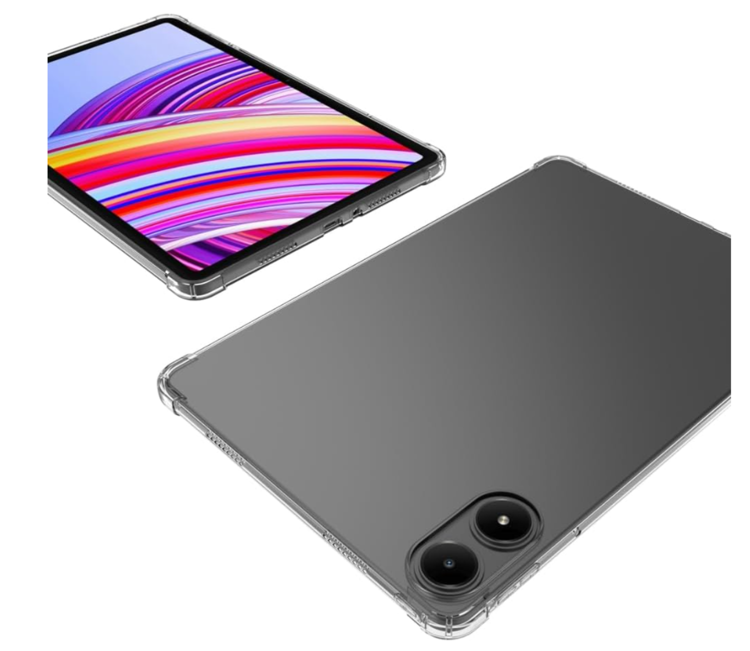 Carcasa Transparente Reforzada Para Tablet Pad Pro 12.1 2024-6
