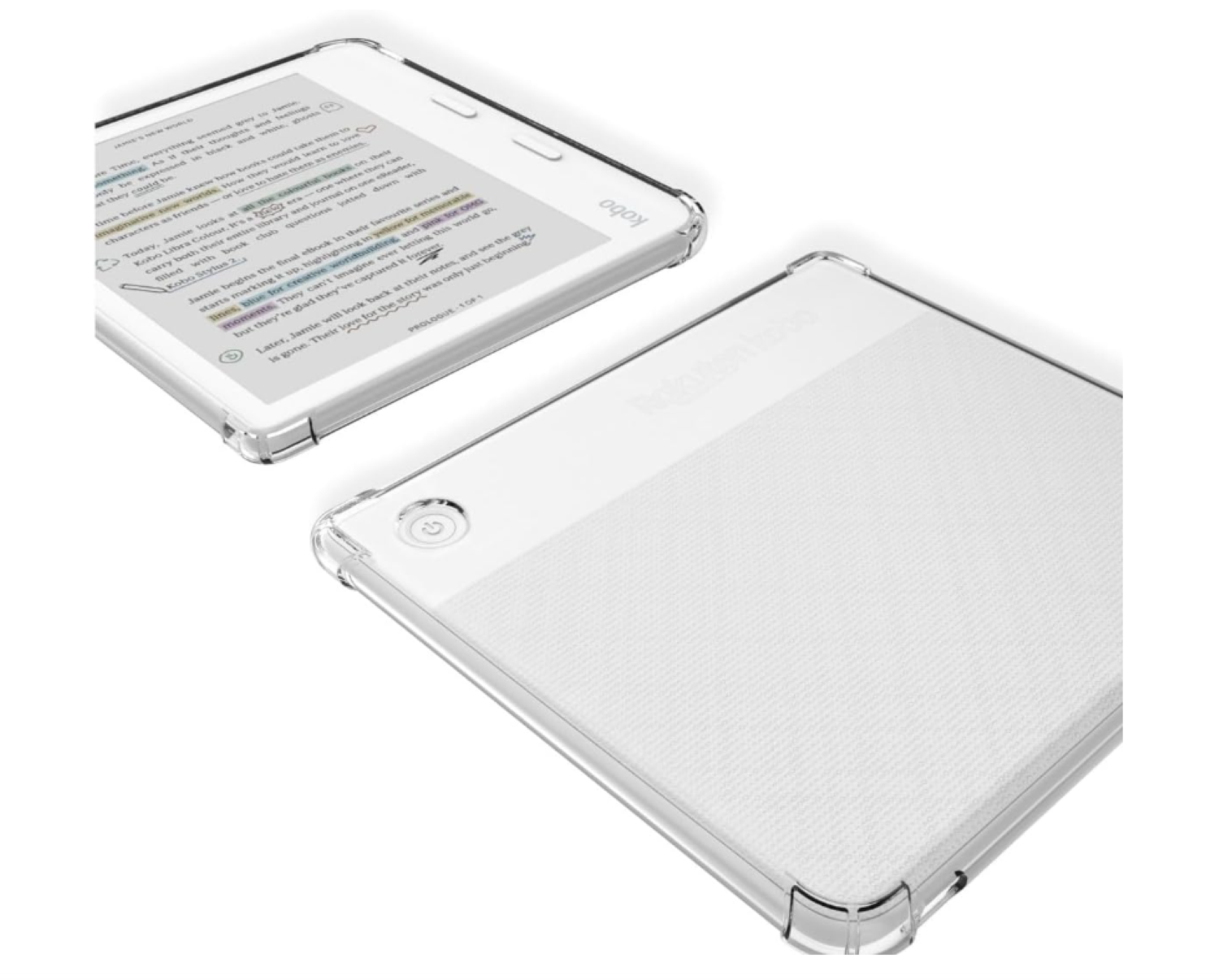 Funda Transparente Para Kobo Libra Colour 2024 7 Pulgadas-4