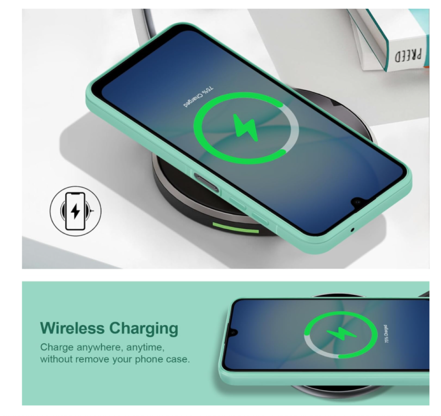 Carcasa Funda Para Samsung A26 5g Silicona Turquesa-4