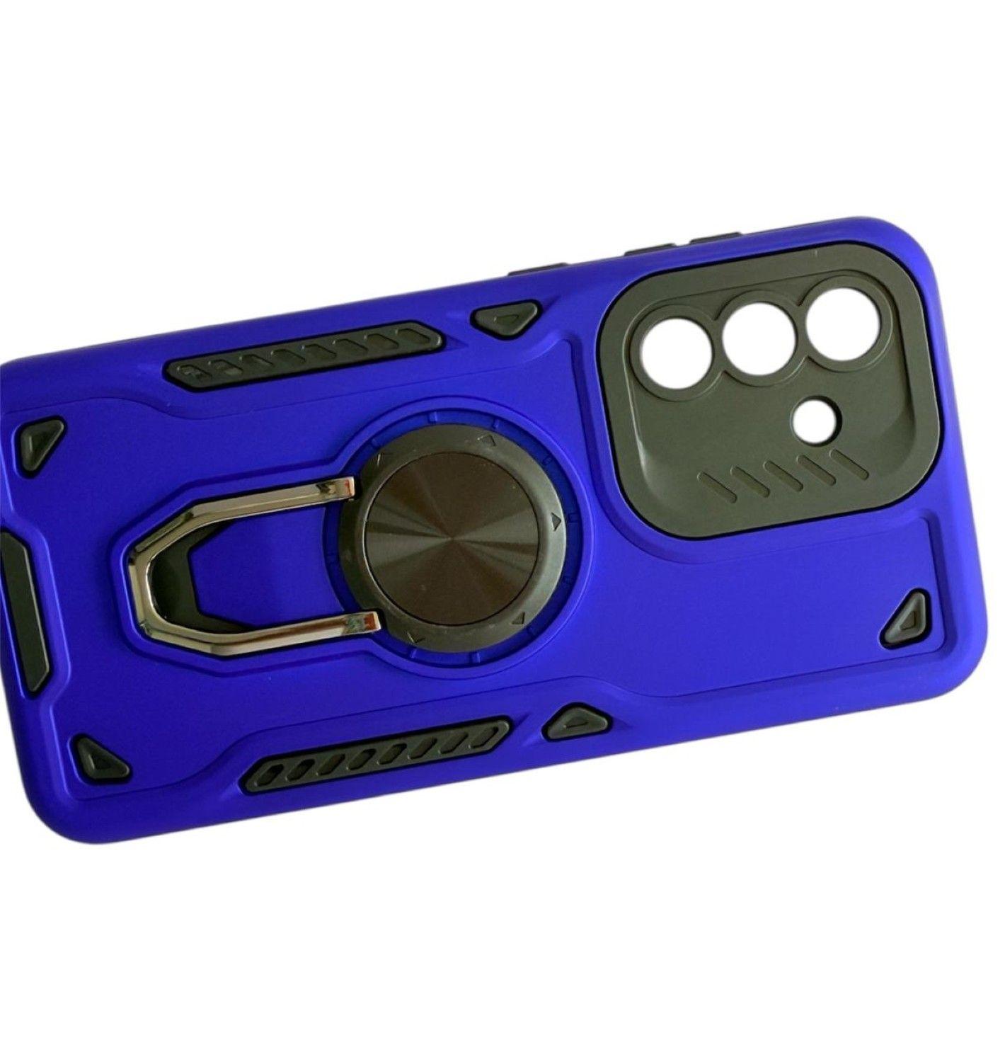 Carcasa Para Samsung A56 5g Anti Golpes Anillo Azul-0