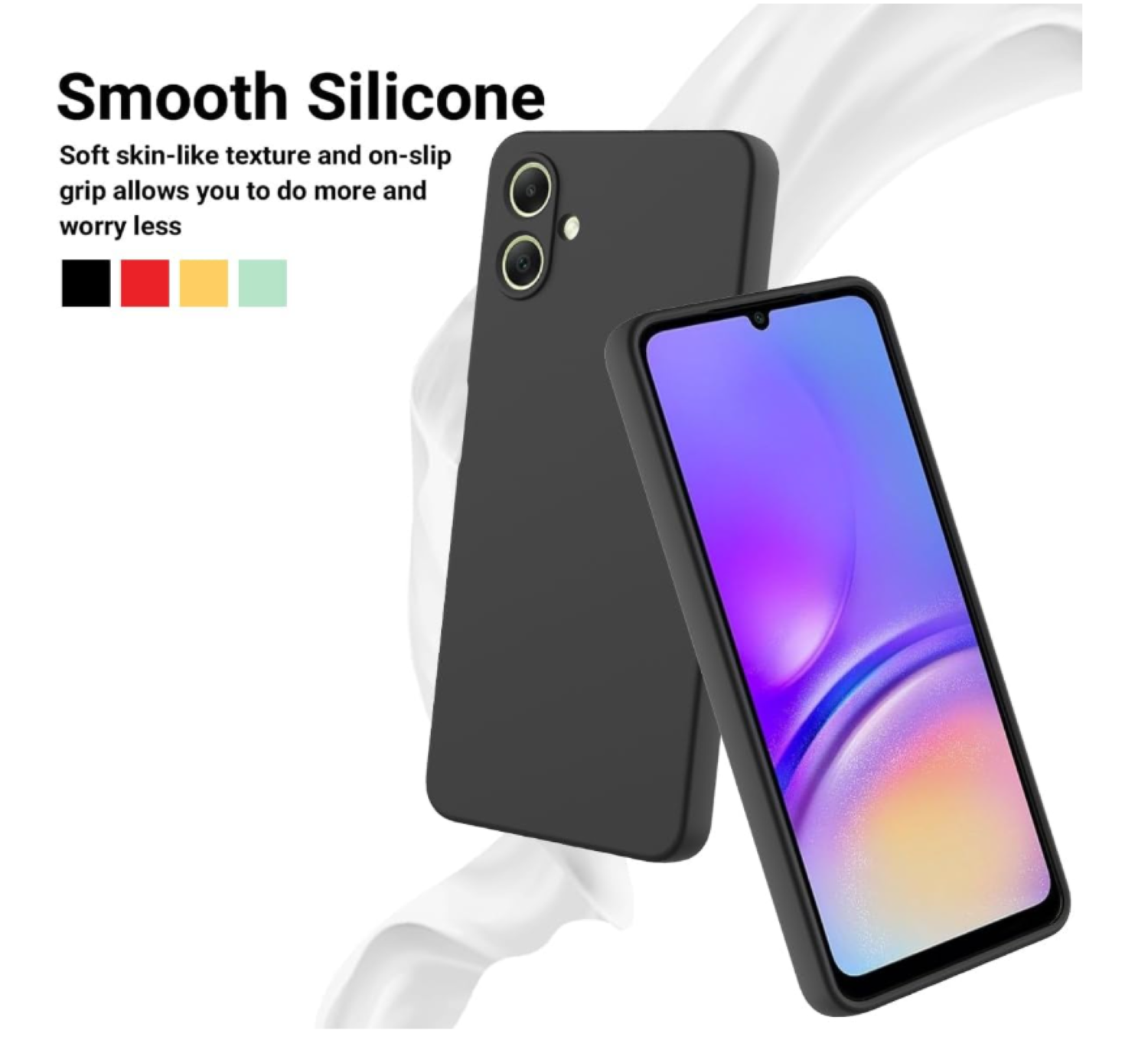 Carcasa Funda Para Samsung A07 Silicona Color-2