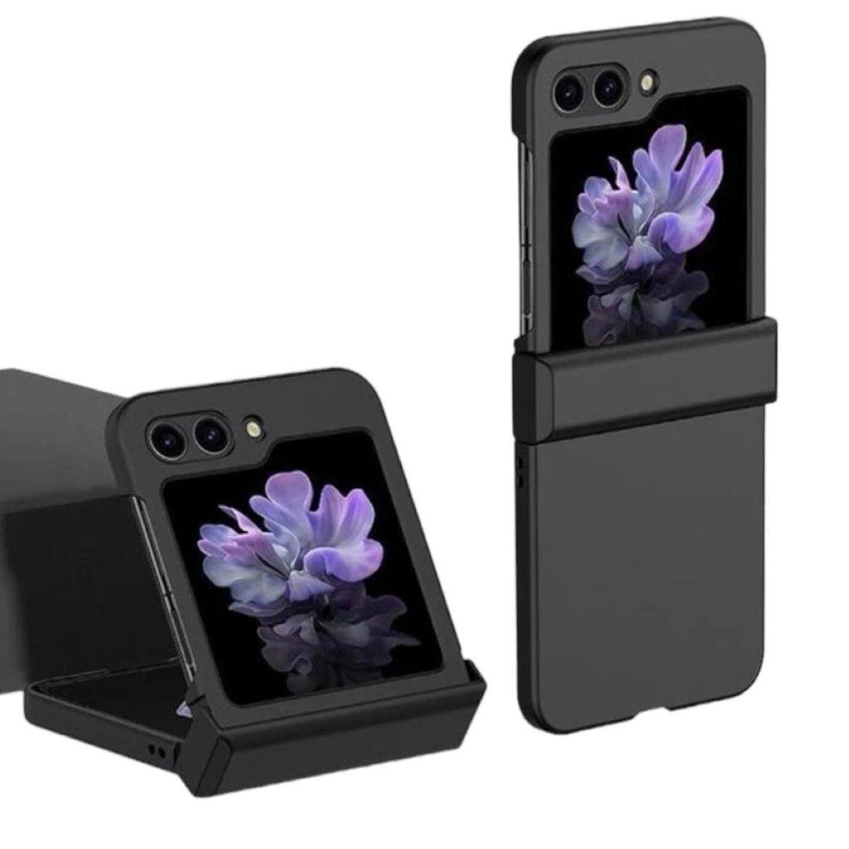 Carcasa Plegable Para Samsung Galaxy Z Flip 7 Bisagra Negro-4