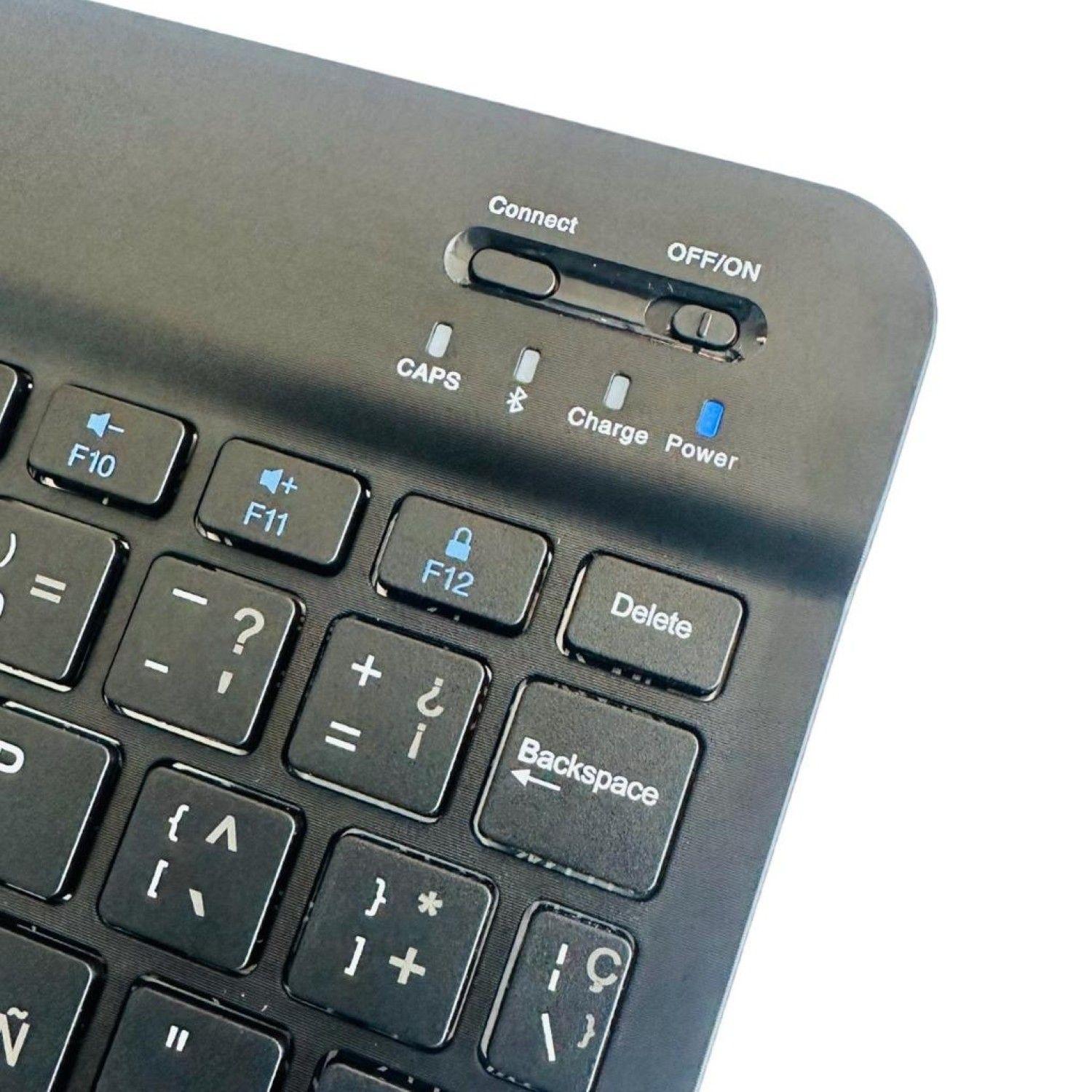 Funda Con Teclado Negro Para Samsung S10 Fe 10.9 Español-4