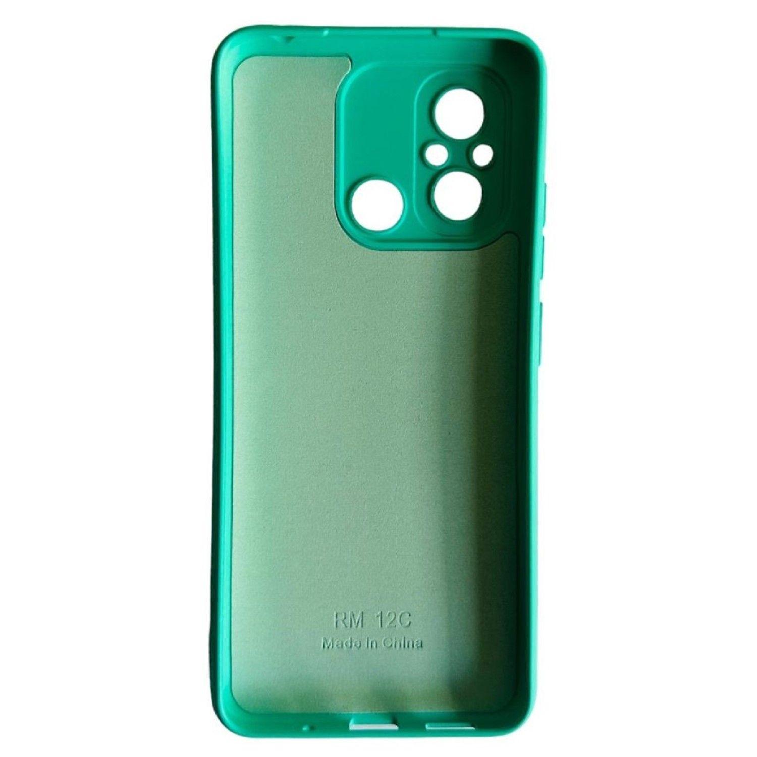Carcasa Funda Para Xiaomi Redmi 12c Silicona Color Turquesa-3