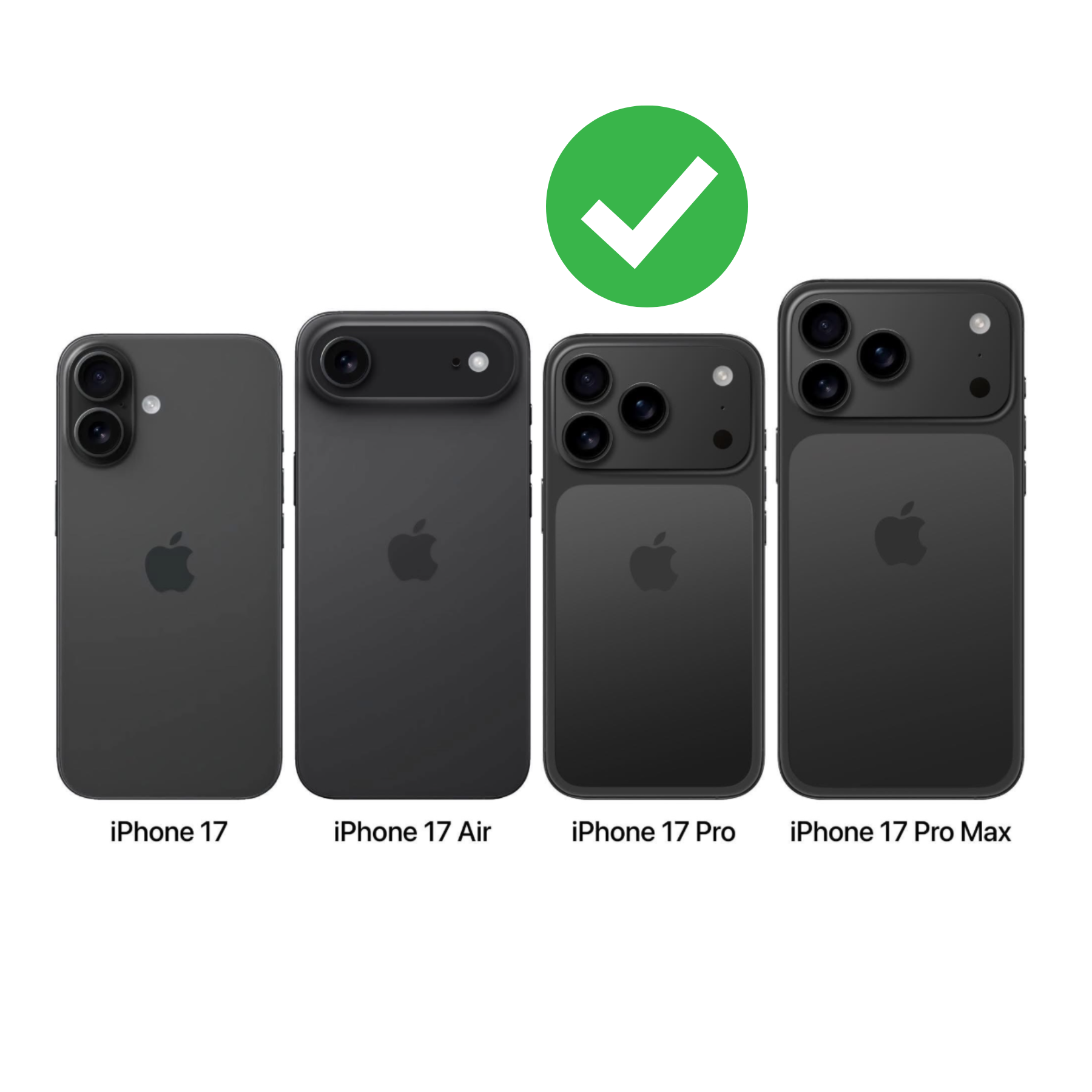 Carcasa Para iPhone 17 Pro Anti Golpes Anillo Negro-4