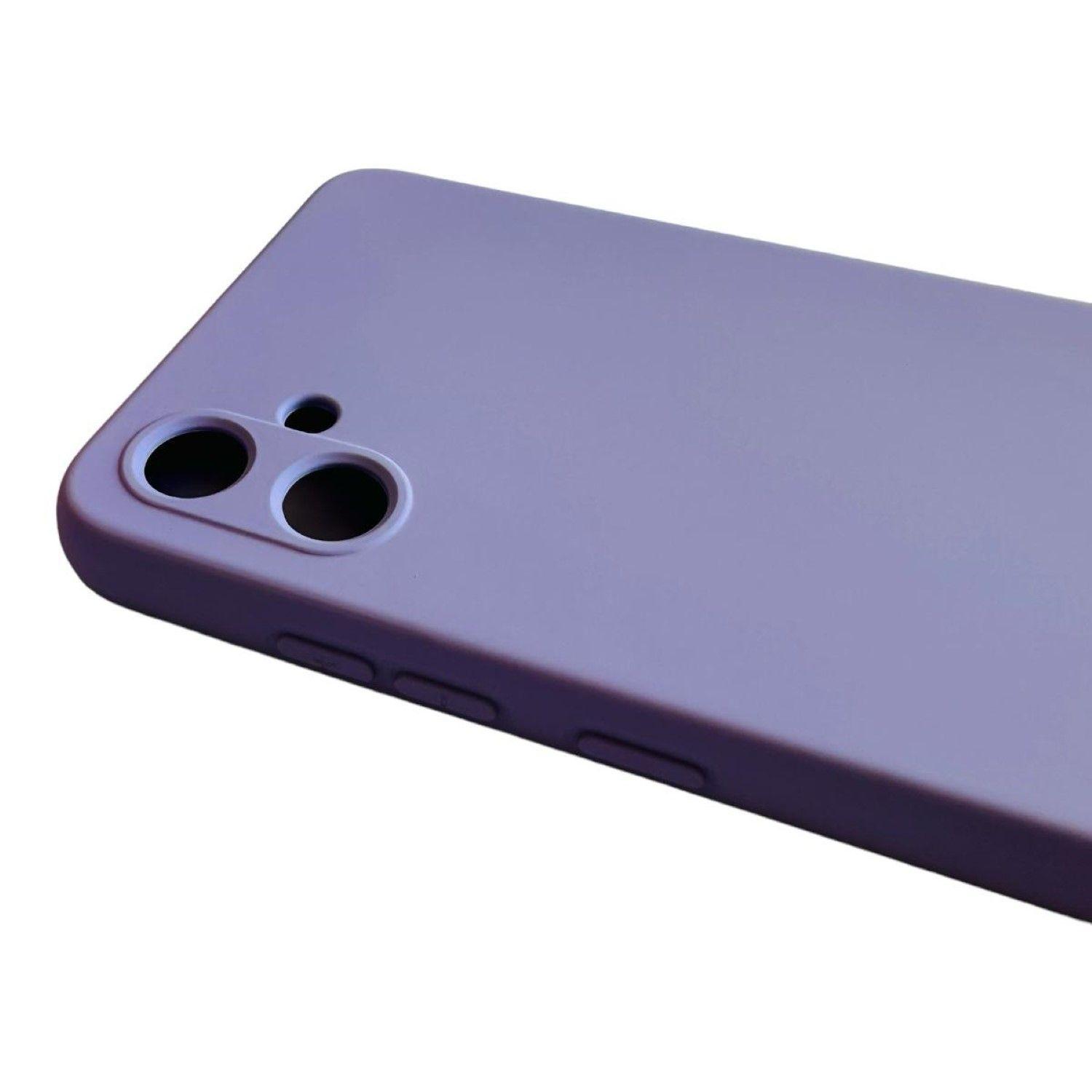 Carcasa Funda Para Samsung A05 Normal Silicona Violeta-2