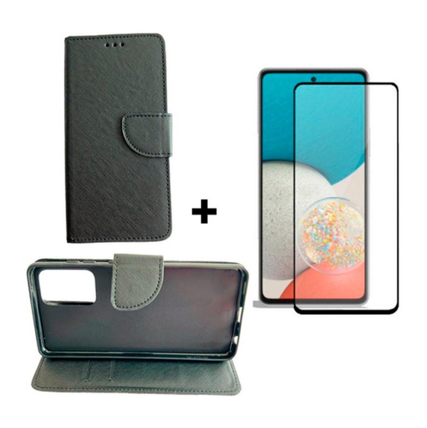 Carcasa Para Samsung A72 Flip Cover Agenda + Mica Lámina-4