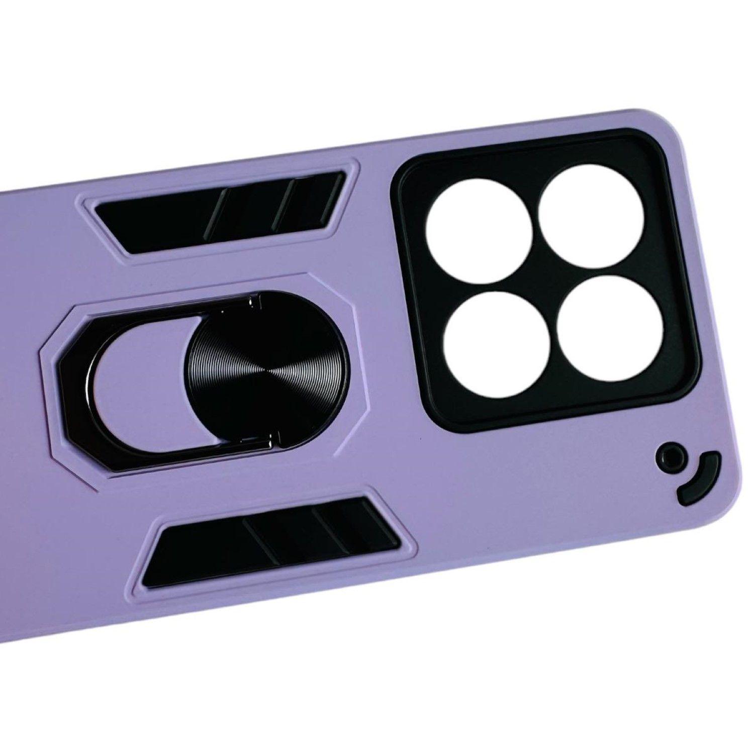Carcasa Para Xiaomi 14t Pro 5g Anti Golpes Anillo Lila-2