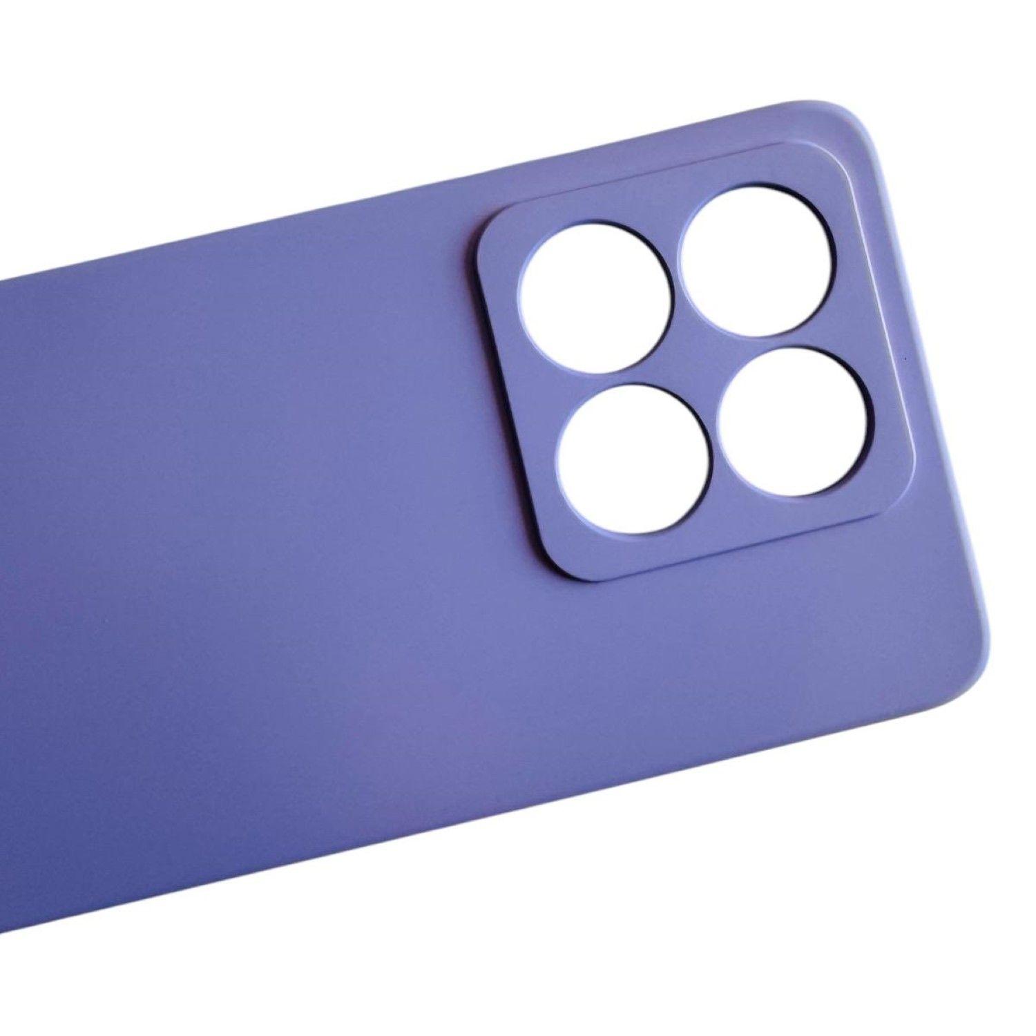 Carcasa Funda Para Xiaomi 14T 5g Silicona Lila-2