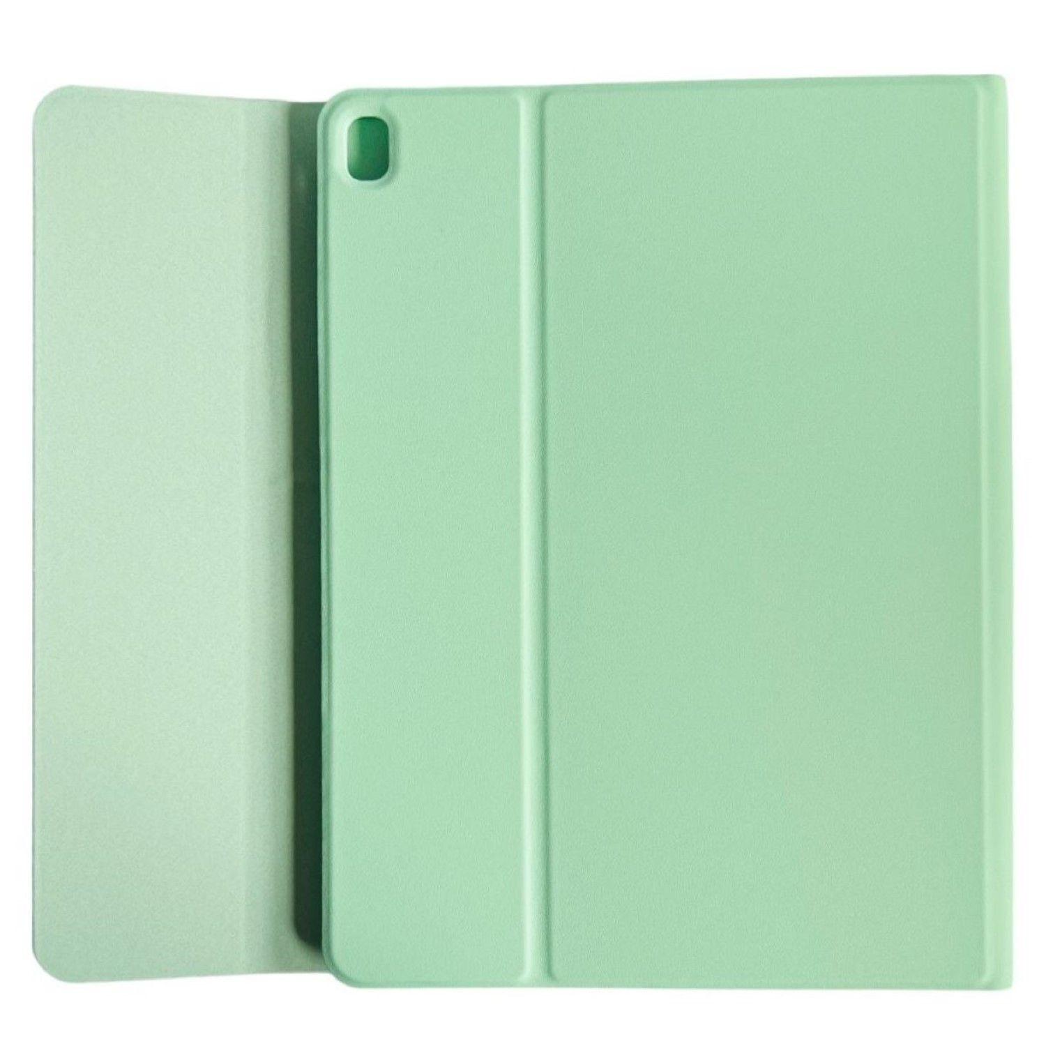 Funda Con Teclado Verde Para iPad 7ma/8va/9na 10.2 Español-3
