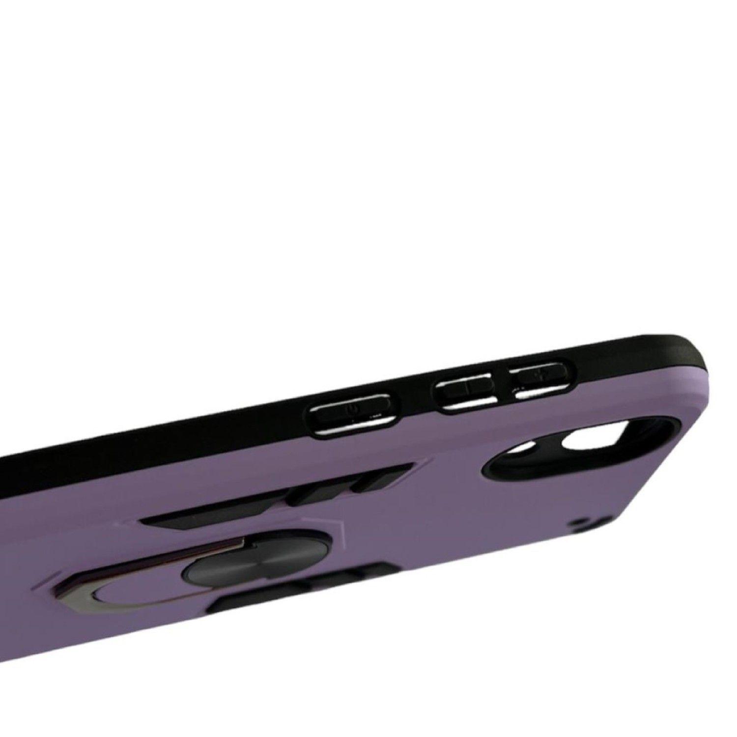 Carcasa Para Samsung A03 Core Anti Golpes Anillo Lila-2