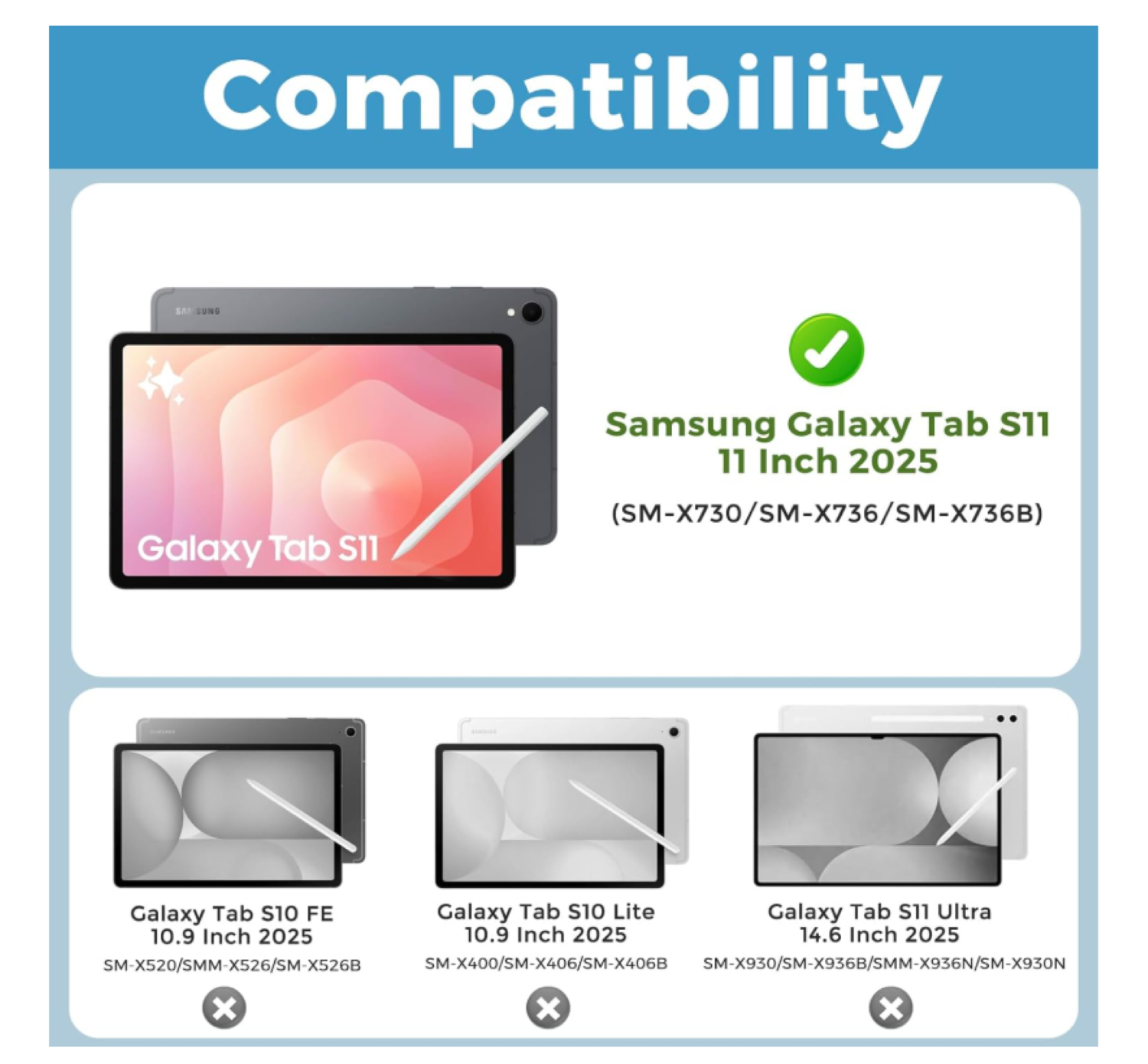 Carcasa Smart Cover Ranura Para Tablet Samsung S11 11 Rosado-6