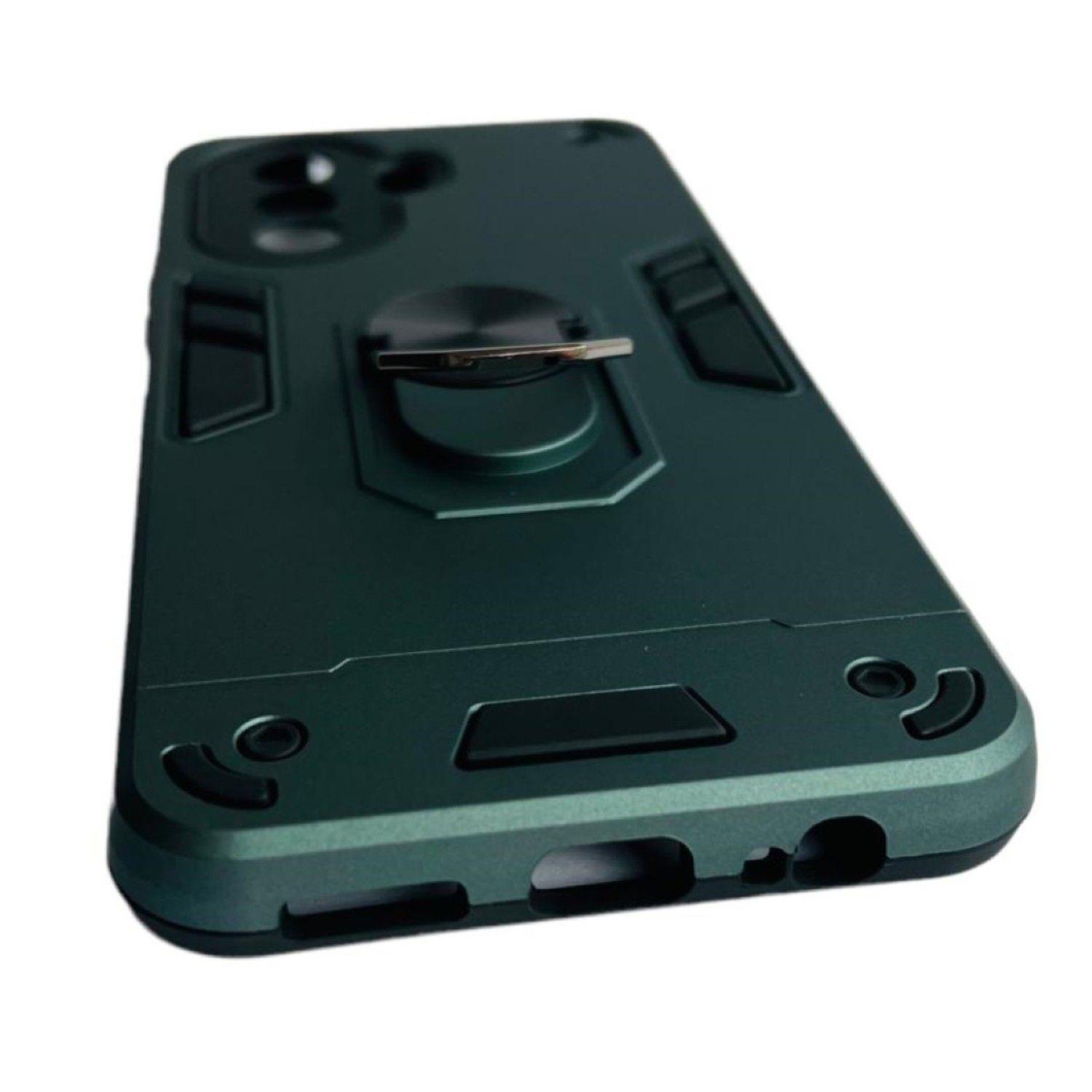 Carcasa Para Huawei Nova Y70 Anti Golpes Anillo Plomo-2
