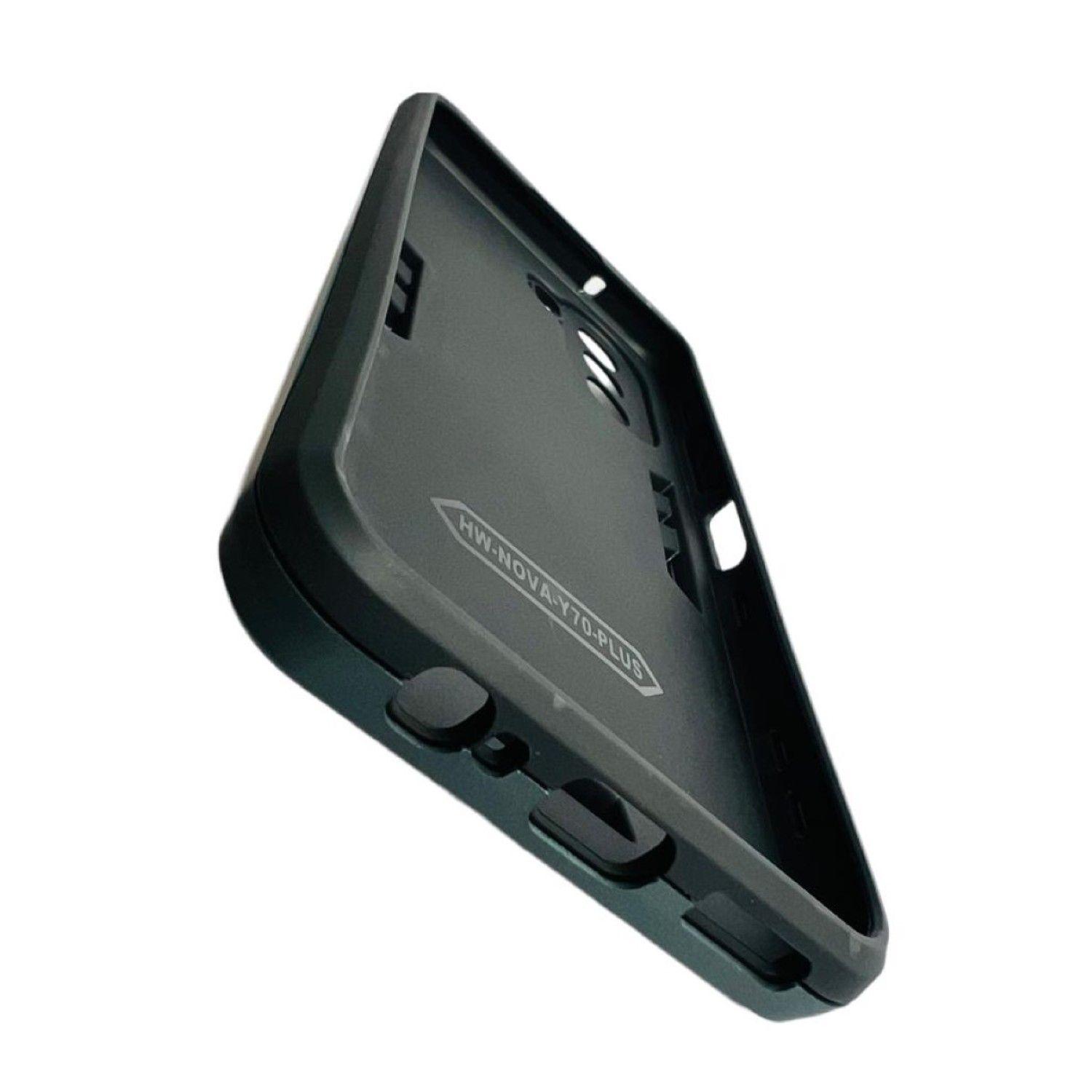 Carcasa Para Huawei Nova Y70 Anti Golpes Anillo Plomo-4
