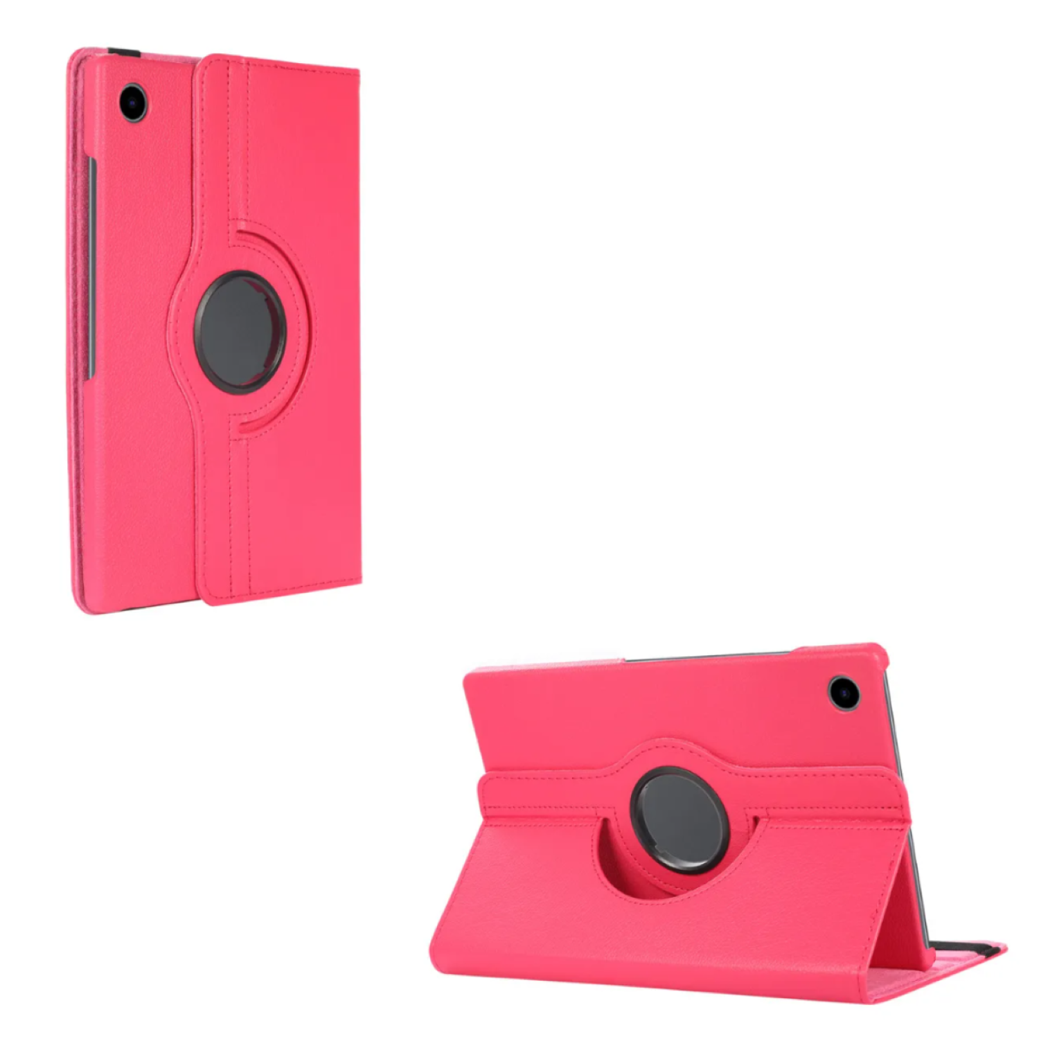 Carcasa Funda Giratoria Para Tablet Samsung A9+ Plus 11 X210 Fucsia-3