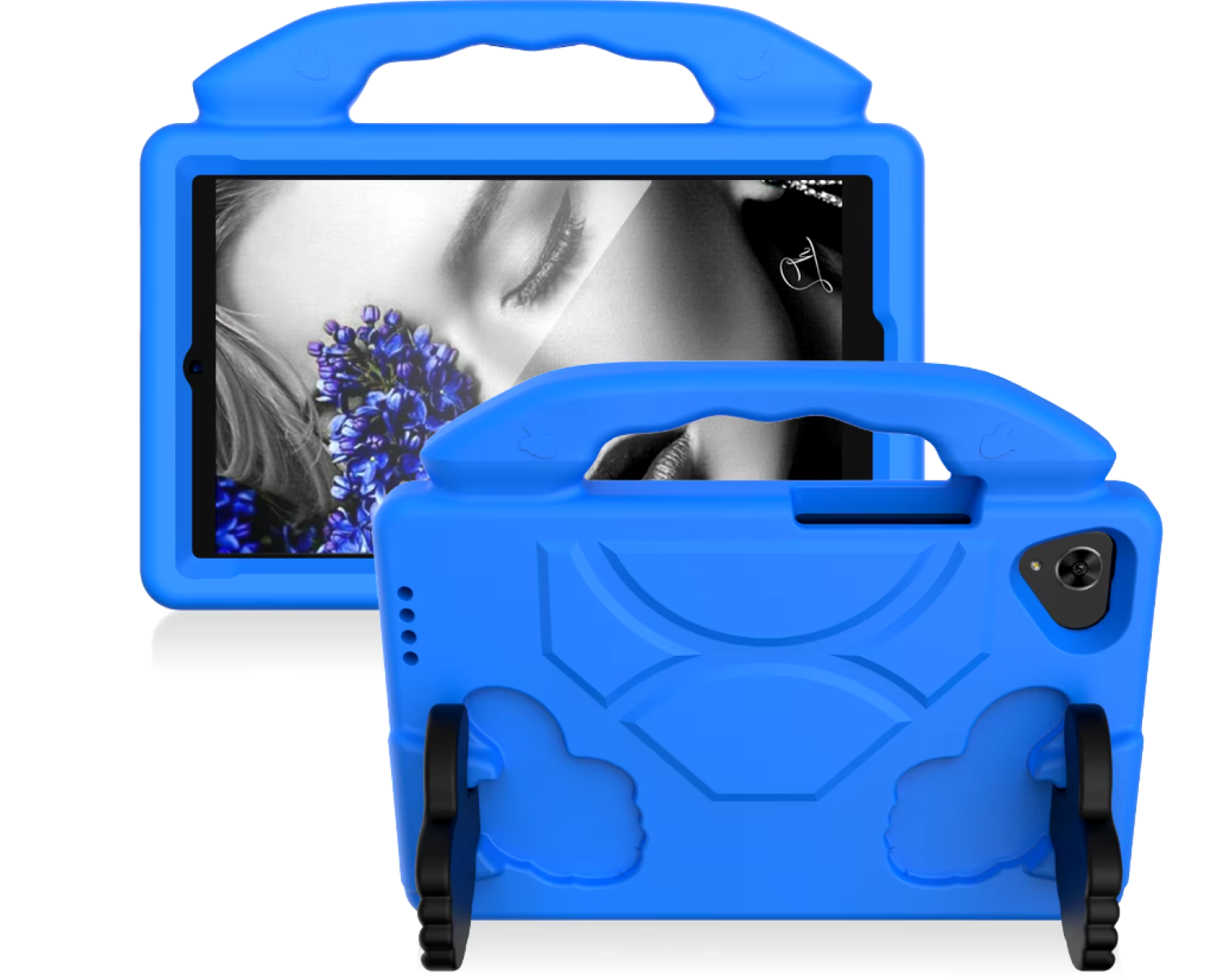 Carcasa Niños Anti-golpes Para Tablet Samsung A9+ 11 X210 Azul-5