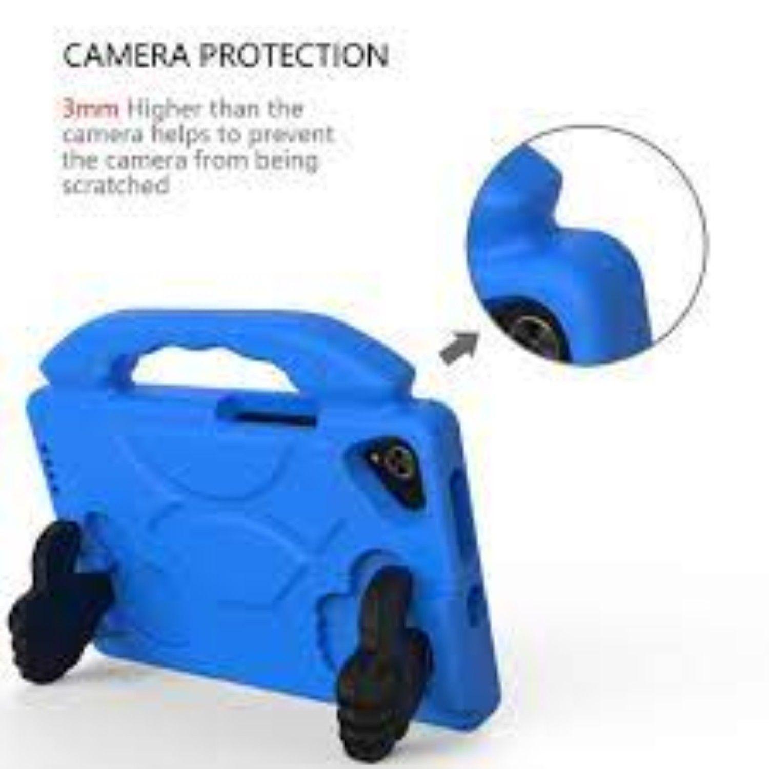Carcasa Niños Anti-golpes Para Samsung Tab A7 Lite 8.7 T220 Azul-2