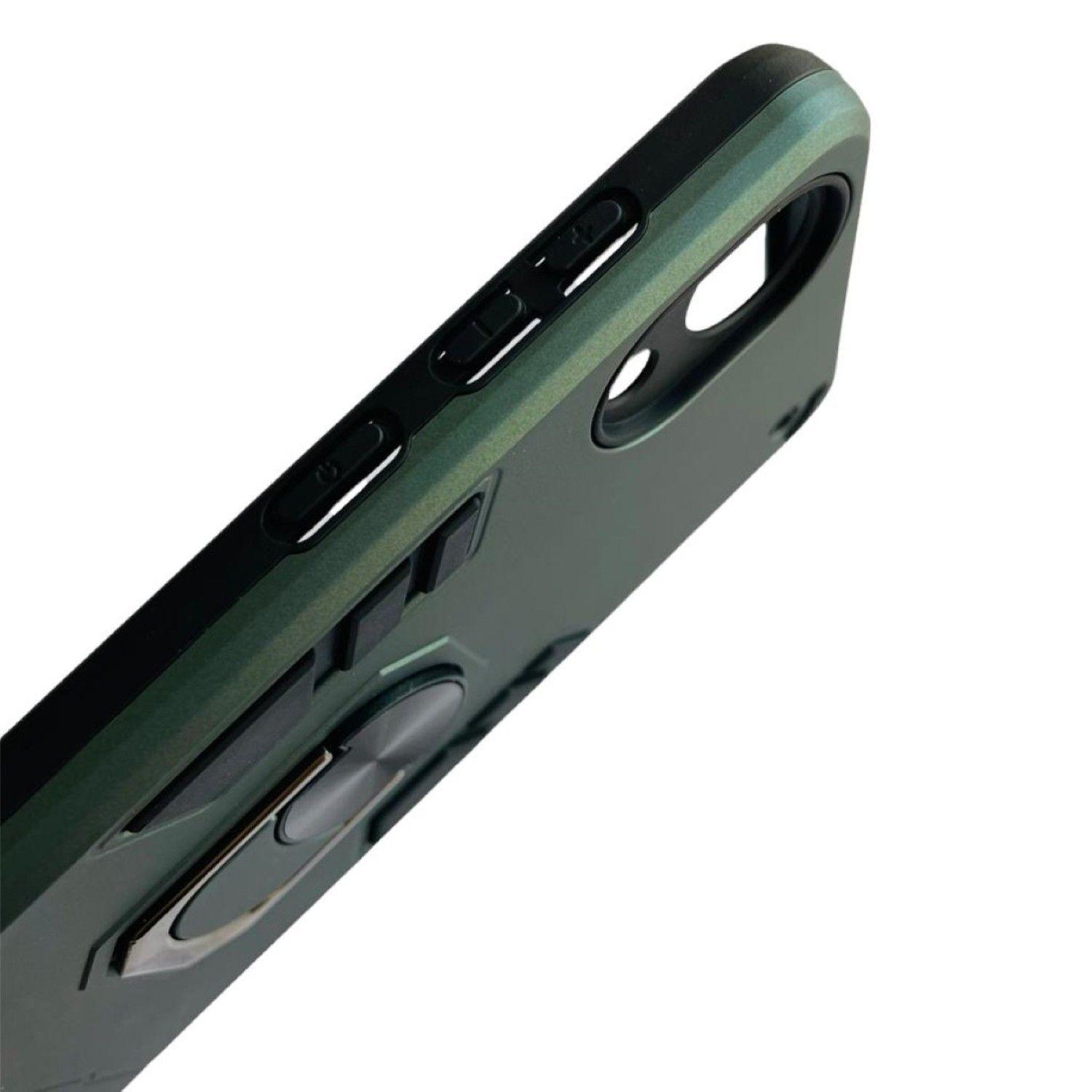 Carcasa Para Samsung A03 Core Anti Golpes Anillo Plomo-2