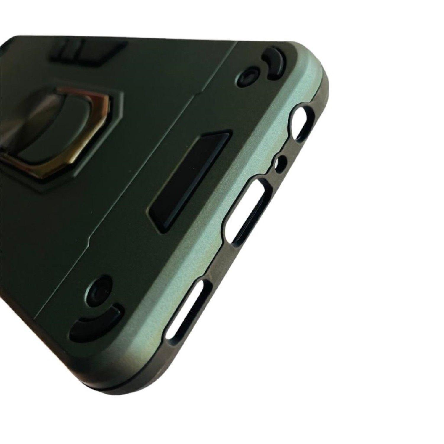Carcasa Para Samsung A03 Core Anti Golpes Anillo Plomo-3