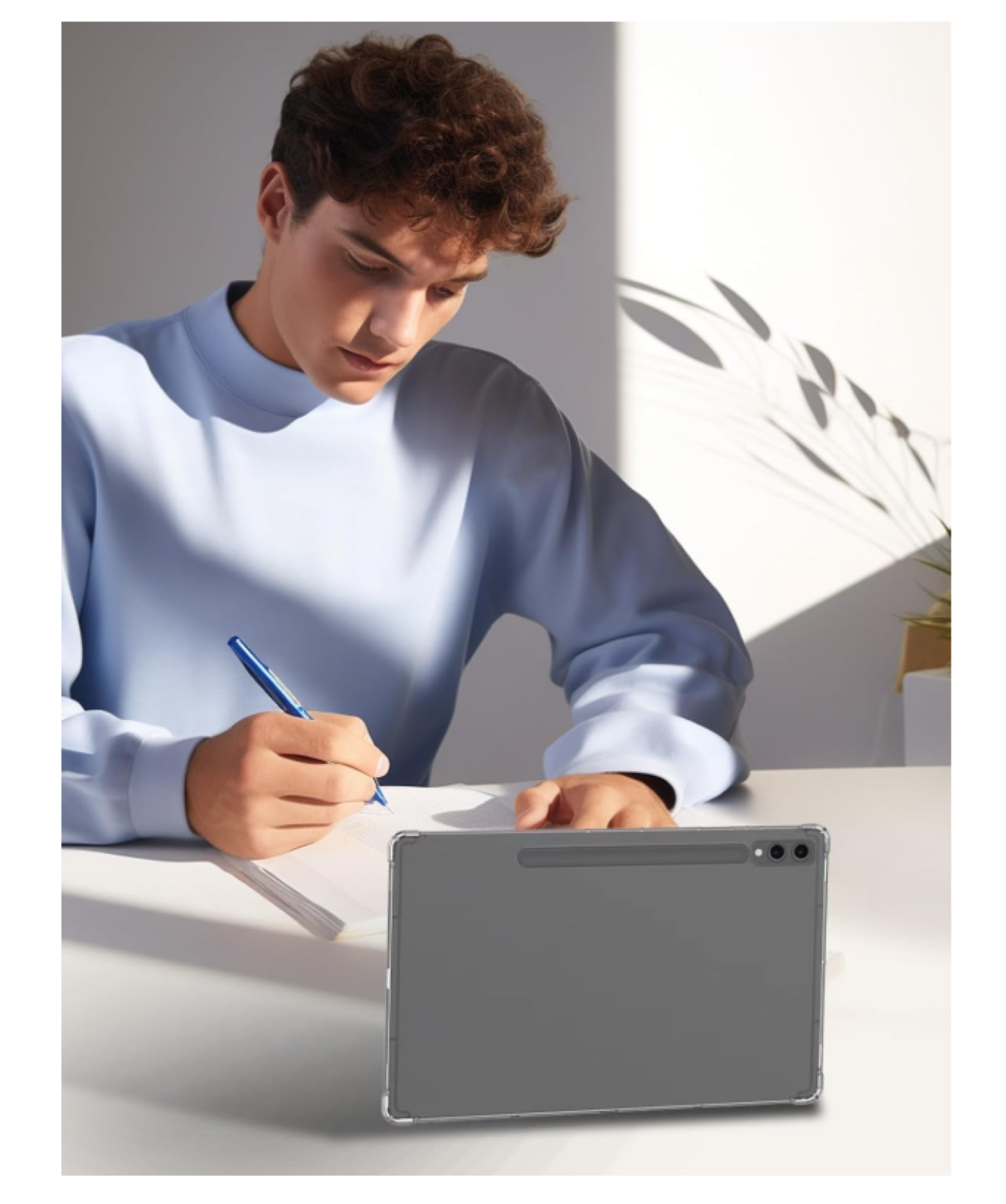 Carcasa Transparente Reforzada Para Tablet Samsung S11 X730-3